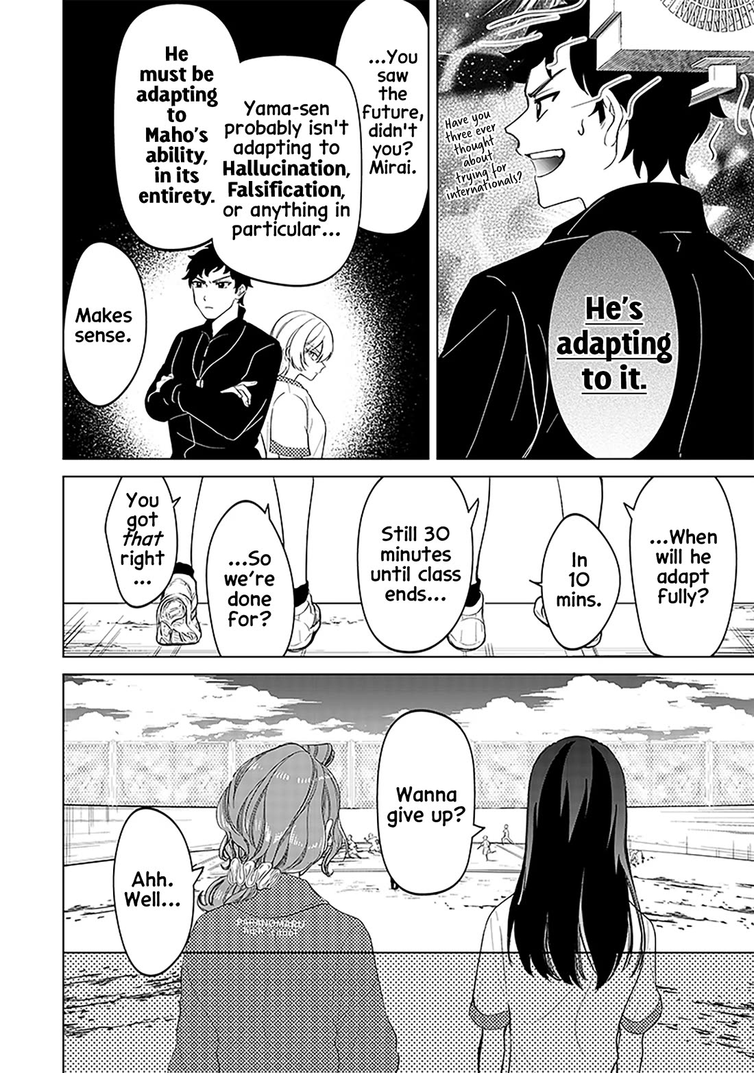 The Gals Who Always Say Insane Things: My Daily Life at a Private Paranormal High School Chapter 11 page 14 - Chapter 11: Slacking off on PE kinda deal