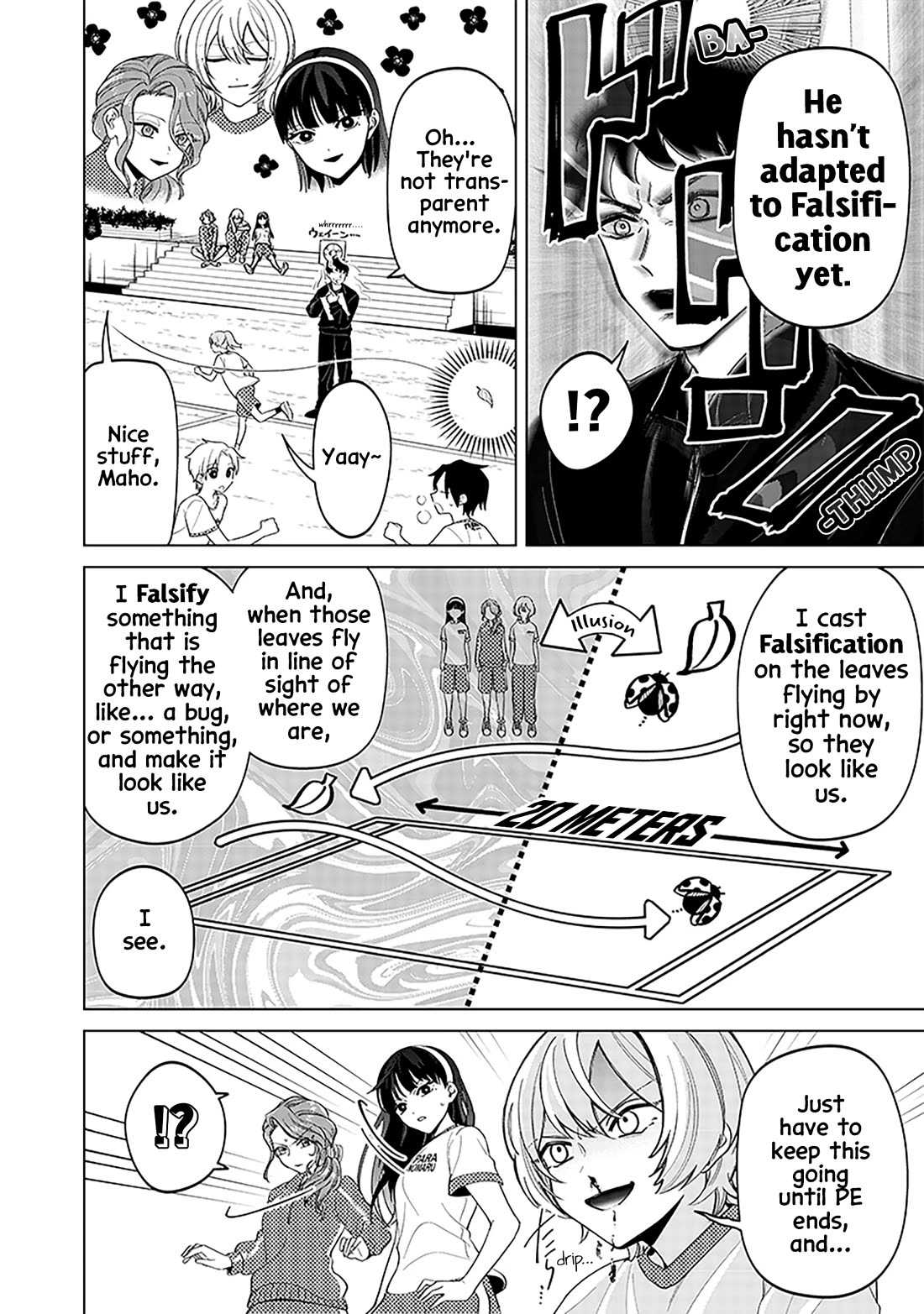 The Gals Who Always Say Insane Things: My Daily Life at a Private Paranormal High School Chapter 11 page 8 - Chapter 11: Slacking off on PE kinda deal