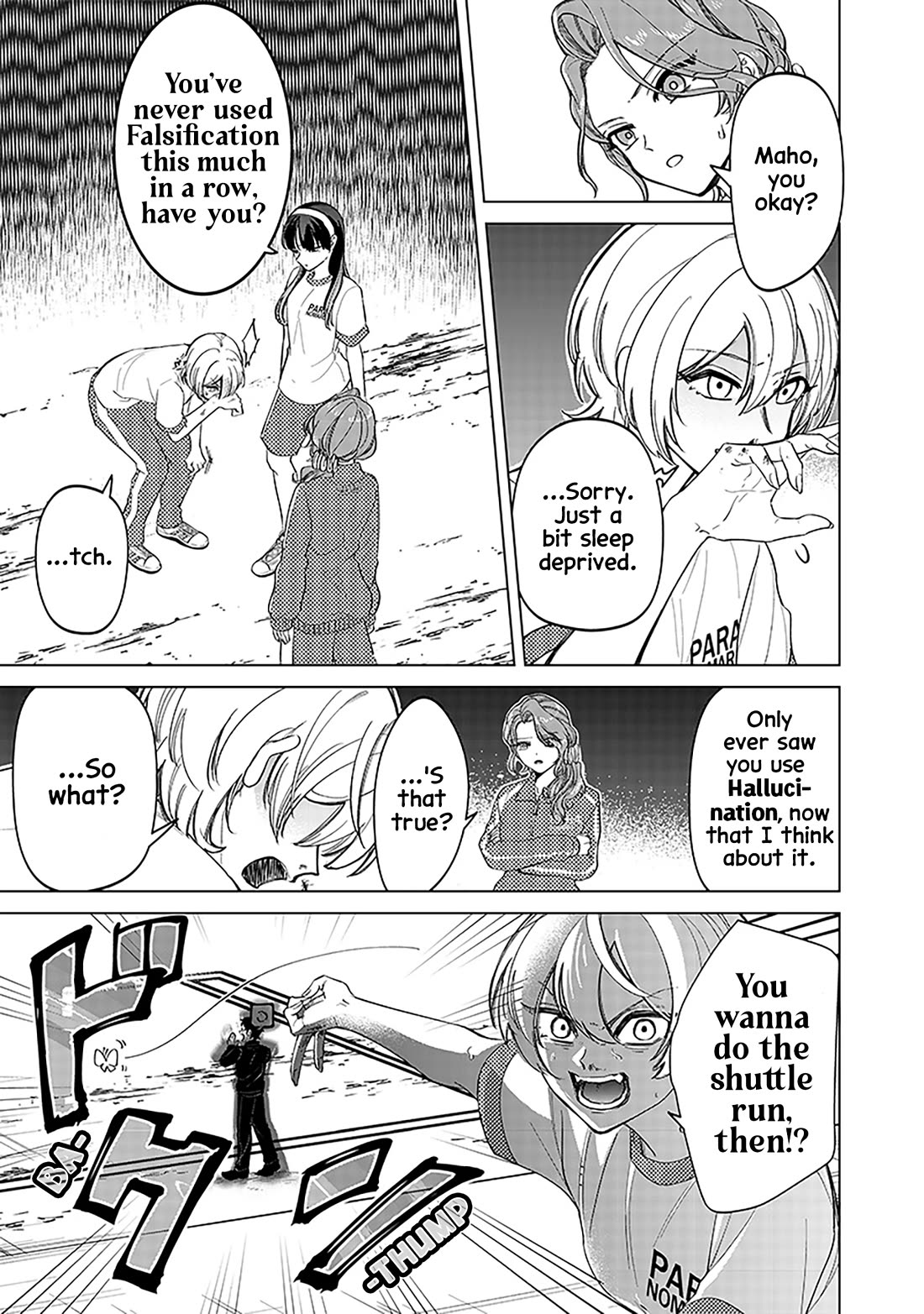 The Gals Who Always Say Insane Things: My Daily Life at a Private Paranormal High School Chapter 11 page 9 - Chapter 11: Slacking off on PE kinda deal