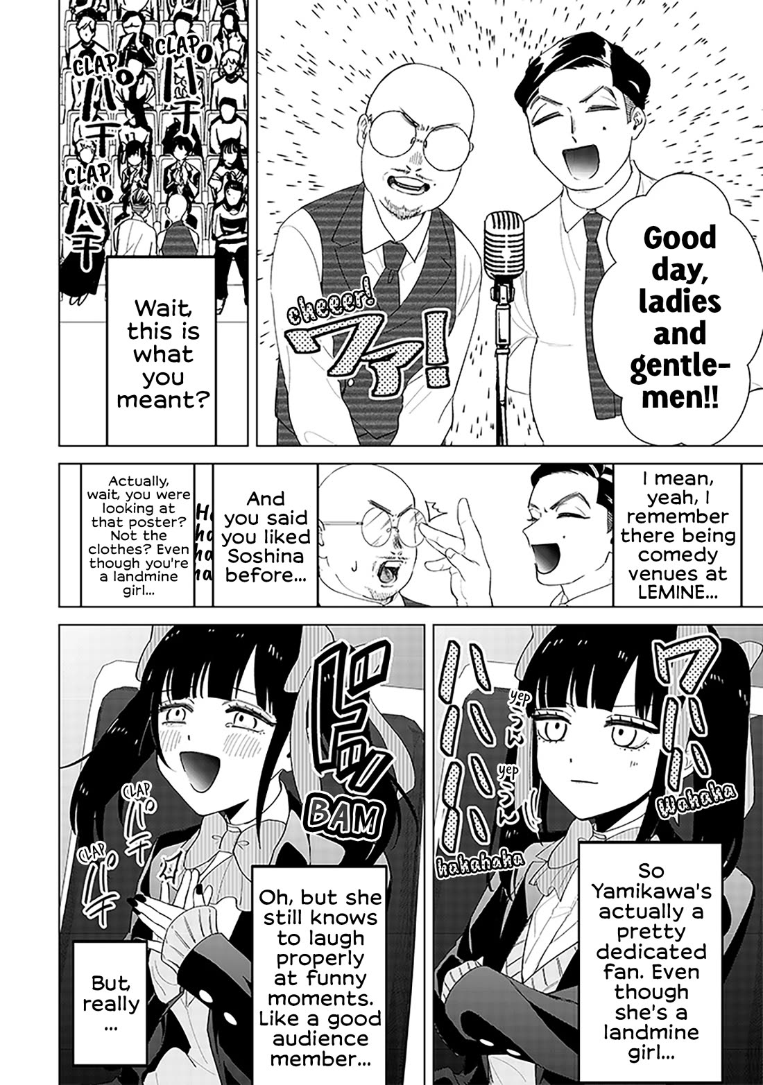 The Gals Who Always Say Insane Things: My Daily Life at a Private Paranormal High School Chapter 12 page 12 - Chapter 12: Landmine girl, yet first time in Shinjuku kinda deal