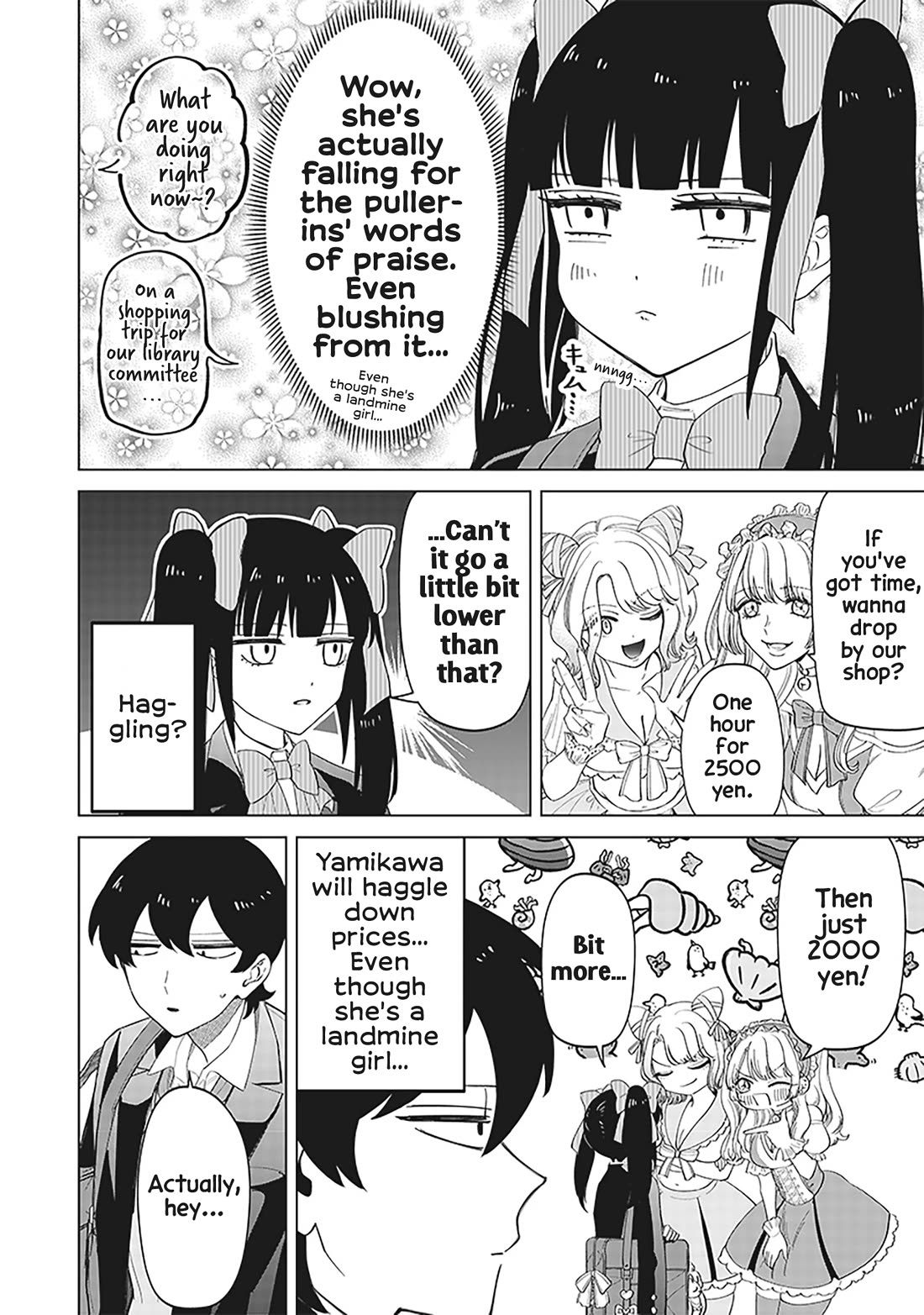 The Gals Who Always Say Insane Things: My Daily Life at a Private Paranormal High School Chapter 12 page 8 - Chapter 12: Landmine girl, yet first time in Shinjuku kinda deal