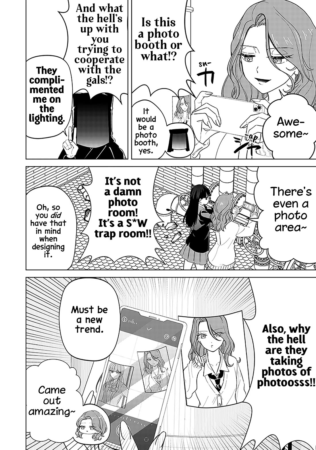 The Gals Who Always Say Insane Things: My Daily Life at a Private Paranormal High School Chapter 13 page 16 - Chapter 13: Clearing a death game like a breeze kinda deal