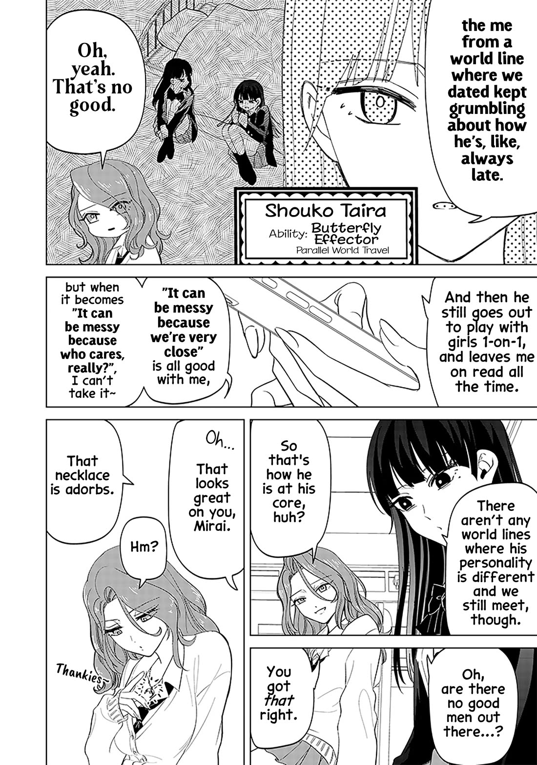 The Gals Who Always Say Insane Things: My Daily Life at a Private Paranormal High School Chapter 14 page 10 - Chapter 14: Gossiping about love kinda deal