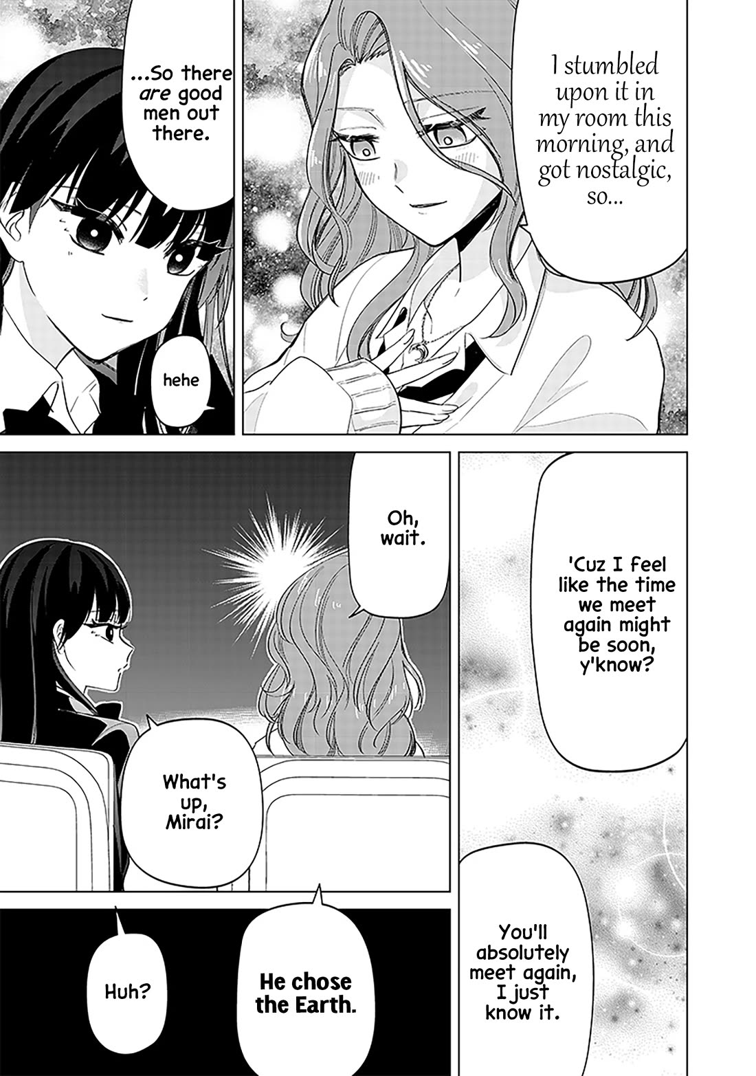 The Gals Who Always Say Insane Things: My Daily Life at a Private Paranormal High School Chapter 14 page 13 - Chapter 14: Gossiping about love kinda deal