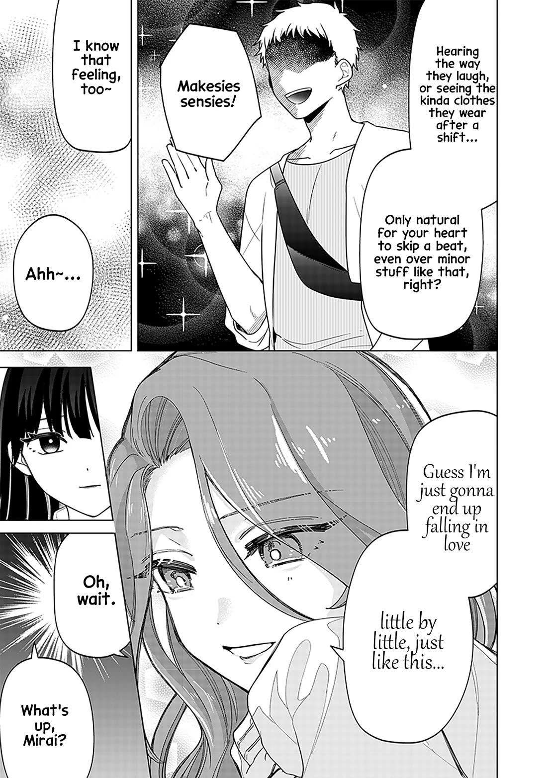 The Gals Who Always Say Insane Things: My Daily Life at a Private Paranormal High School Chapter 14 page 5 - Chapter 14: Gossiping about love kinda deal