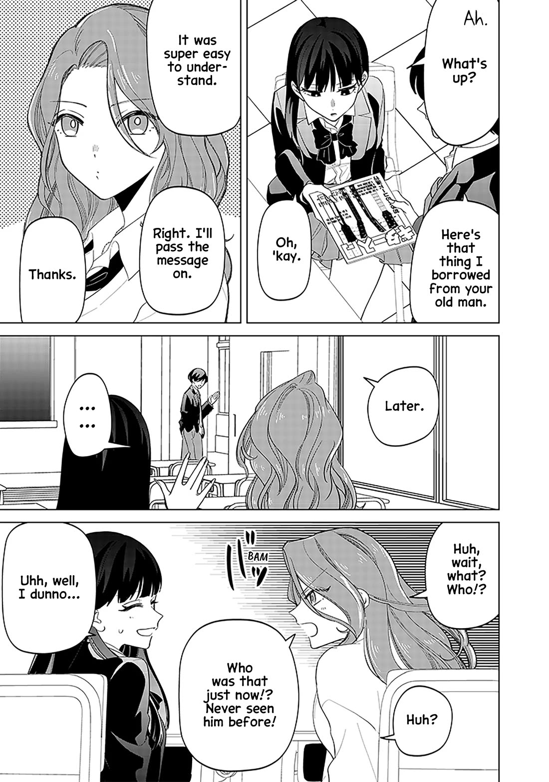 The Gals Who Always Say Insane Things: My Daily Life at a Private Paranormal High School Chapter 14 page 7 - Chapter 14: Gossiping about love kinda deal