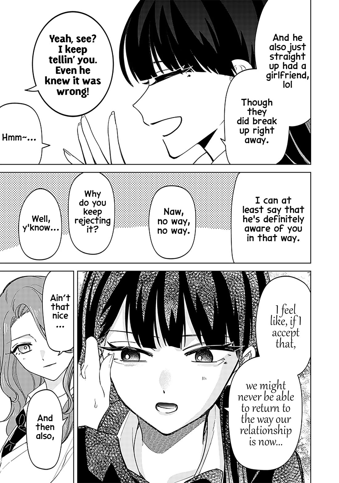 The Gals Who Always Say Insane Things: My Daily Life at a Private Paranormal High School Chapter 14 page 9 - Chapter 14: Gossiping about love kinda deal