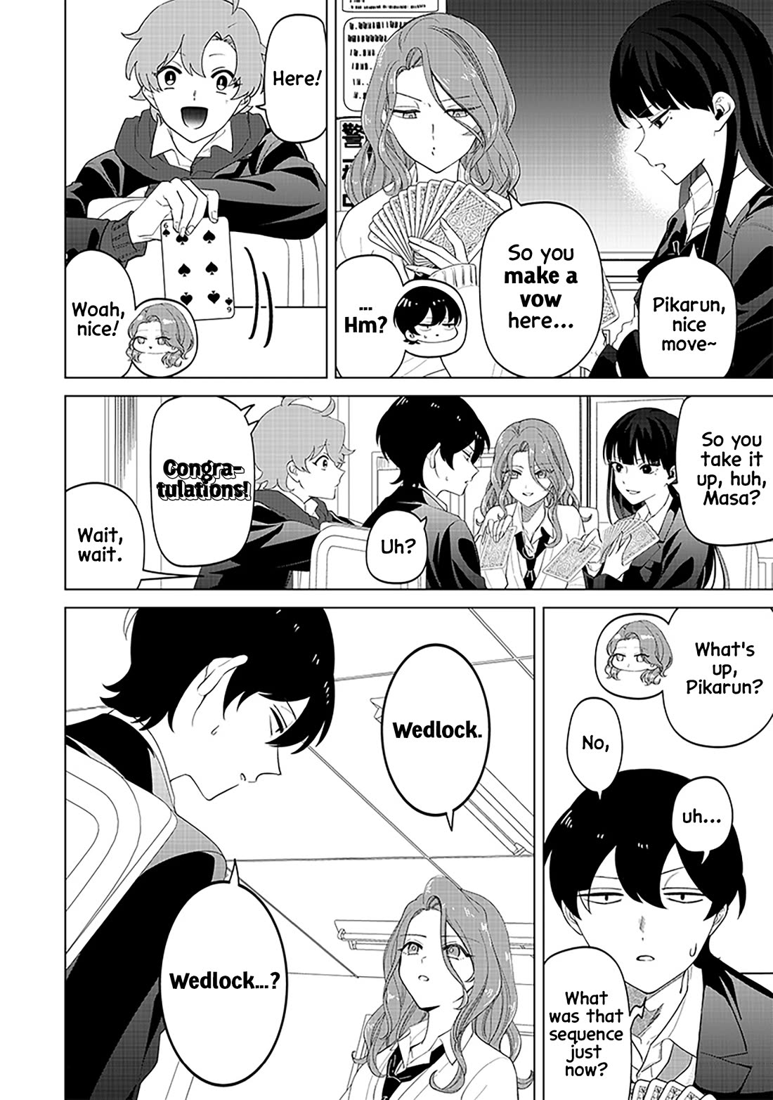 The Gals Who Always Say Insane Things: My Daily Life at a Private Paranormal High School Chapter 15 page 4 - Chapter 15: Too many house rules kinda deal