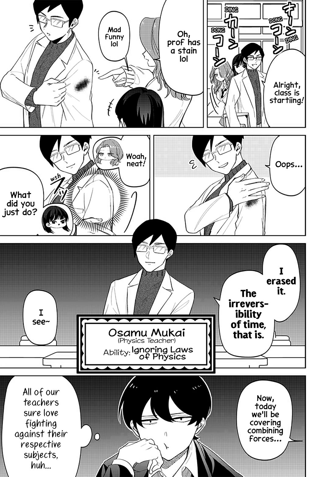 The Gals Who Always Say Insane Things: My Daily Life at a Private Paranormal High School Chapter 16 page 11 - Chapter 16: Lots of different kinds of deals