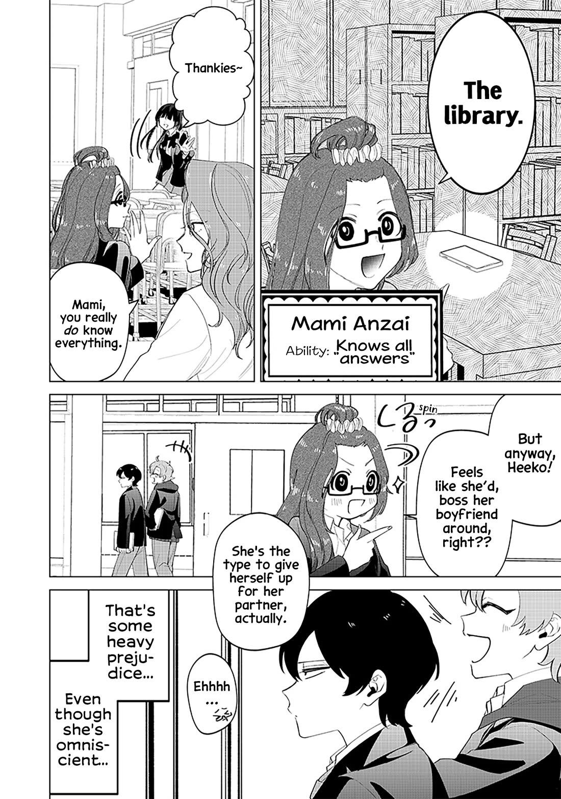 The Gals Who Always Say Insane Things: My Daily Life at a Private Paranormal High School Chapter 16 page 16 - Chapter 16: Lots of different kinds of deals