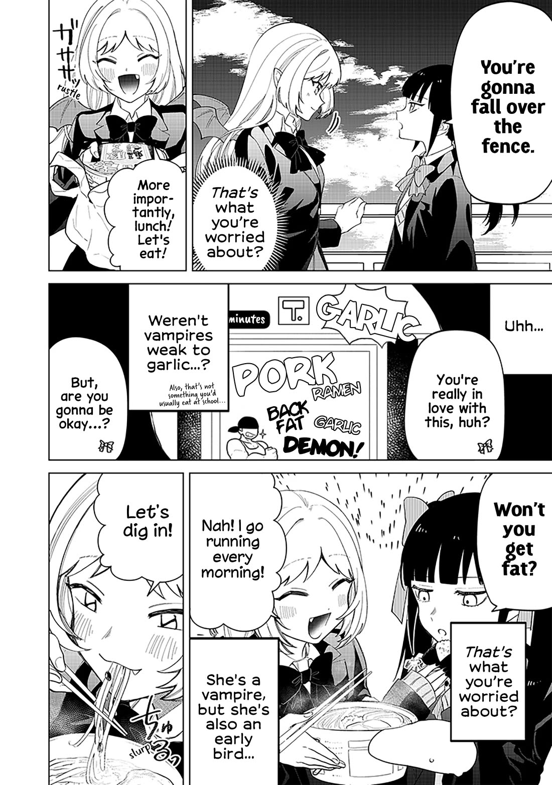 The Gals Who Always Say Insane Things: My Daily Life at a Private Paranormal High School Chapter 16 page 18 - Chapter 16: Lots of different kinds of deals