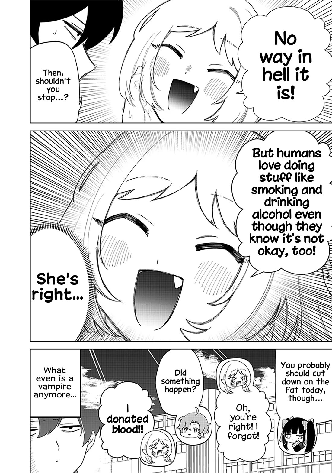 The Gals Who Always Say Insane Things: My Daily Life at a Private Paranormal High School Chapter 16 page 20 - Chapter 16: Lots of different kinds of deals