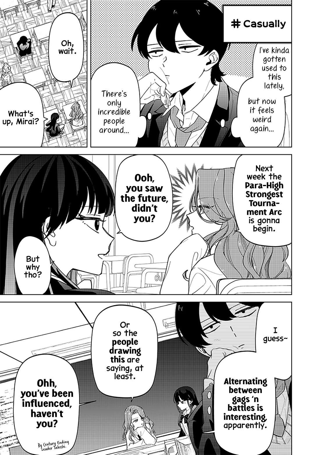 The Gals Who Always Say Insane Things: My Daily Life at a Private Paranormal High School Chapter 16 page 21 - Chapter 16: Lots of different kinds of deals