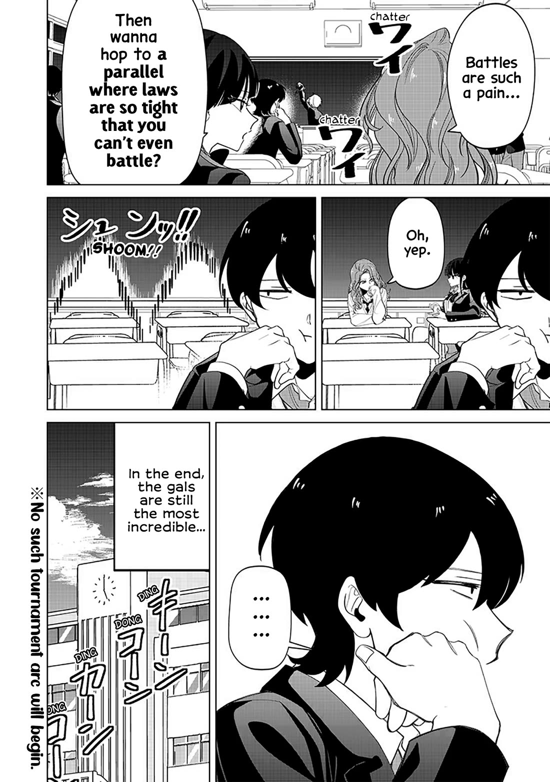 The Gals Who Always Say Insane Things: My Daily Life at a Private Paranormal High School Chapter 16 page 22 - Chapter 16: Lots of different kinds of deals