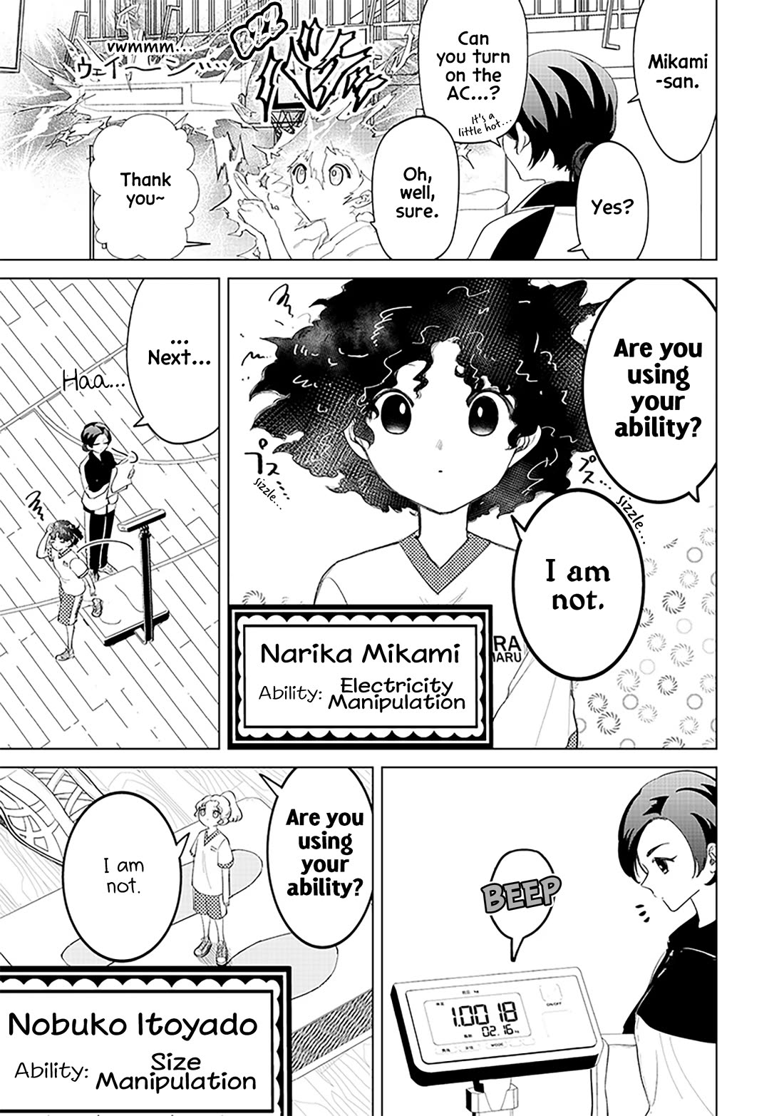 The Gals Who Always Say Insane Things: My Daily Life at a Private Paranormal High School Chapter 16 page 5 - Chapter 16: Lots of different kinds of deals