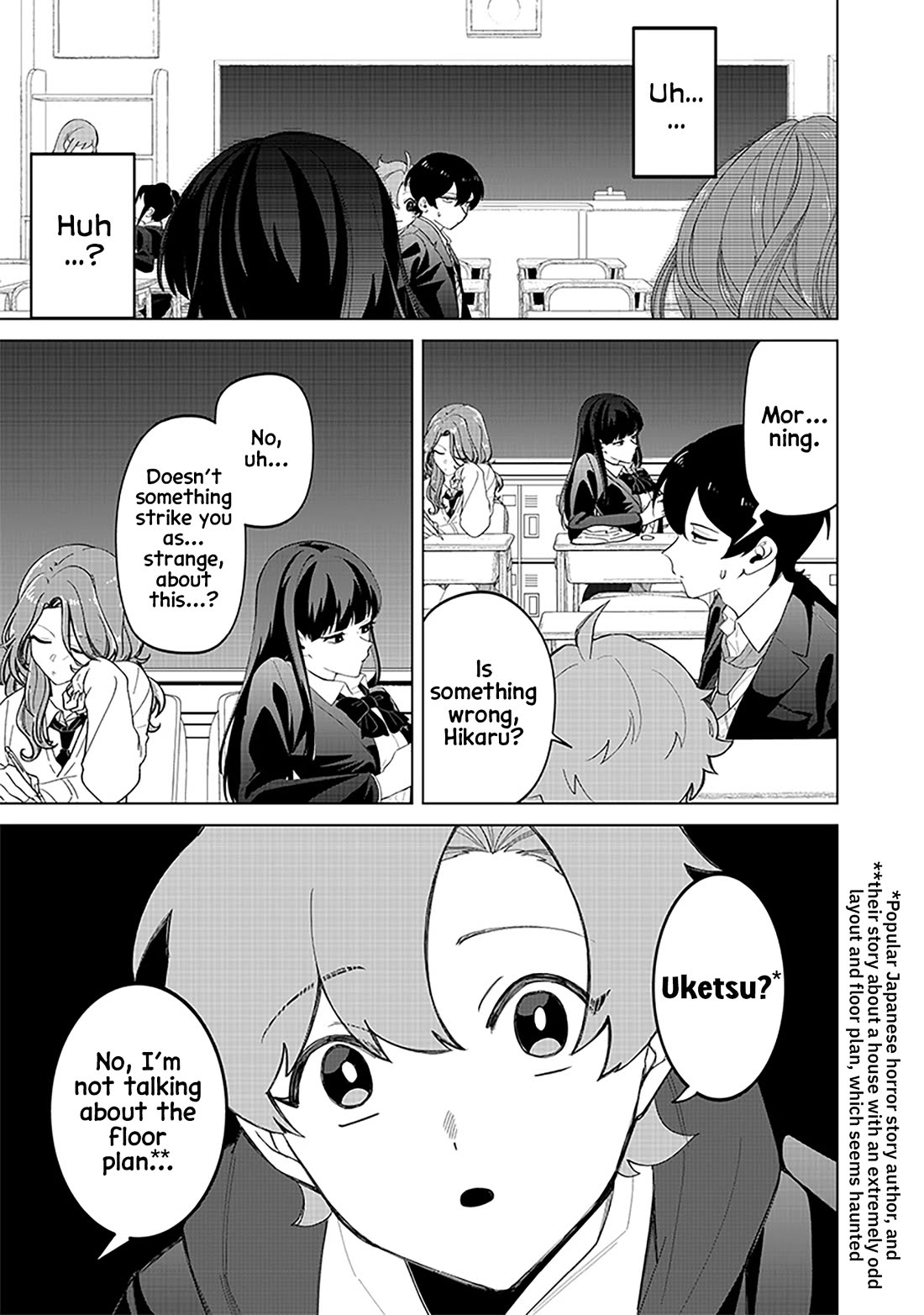 The Gals Who Always Say Insane Things: My Daily Life at a Private Paranormal High School Chapter 17 page 3 - Chapter 17: Falling out kinda deal (1st half)