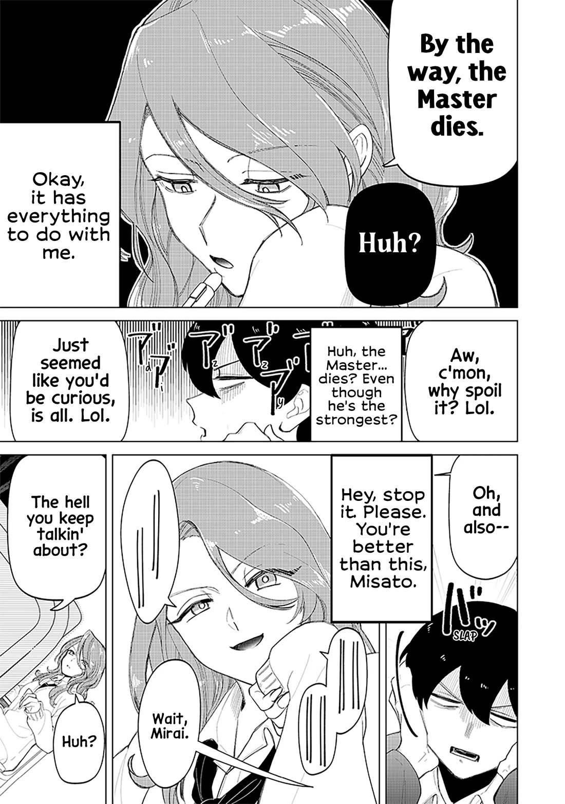 The Gals Who Always Say Insane Things: My Daily Life at a Private Paranormal High School Chapter 17 page 9 - Chapter 17: Falling out kinda deal (1st half)