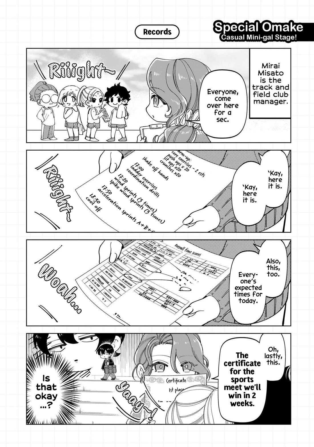 The Gals Who Always Say Insane Things: My Daily Life at a Private Paranormal High School Chapter 18.5 page 6 - Chapter 18.5: Volume 2 Extras