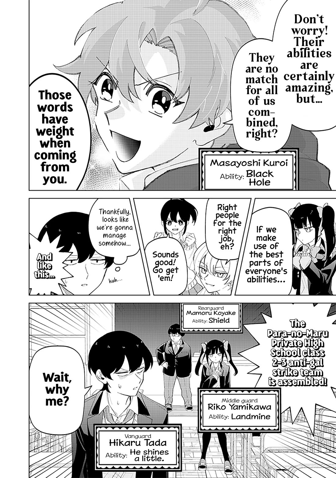 The Gals Who Always Say Insane Things: My Daily Life at a Private Paranormal High School Chapter 18 page 10 - Chapter 18: Falling out kinda deal (2nd half)