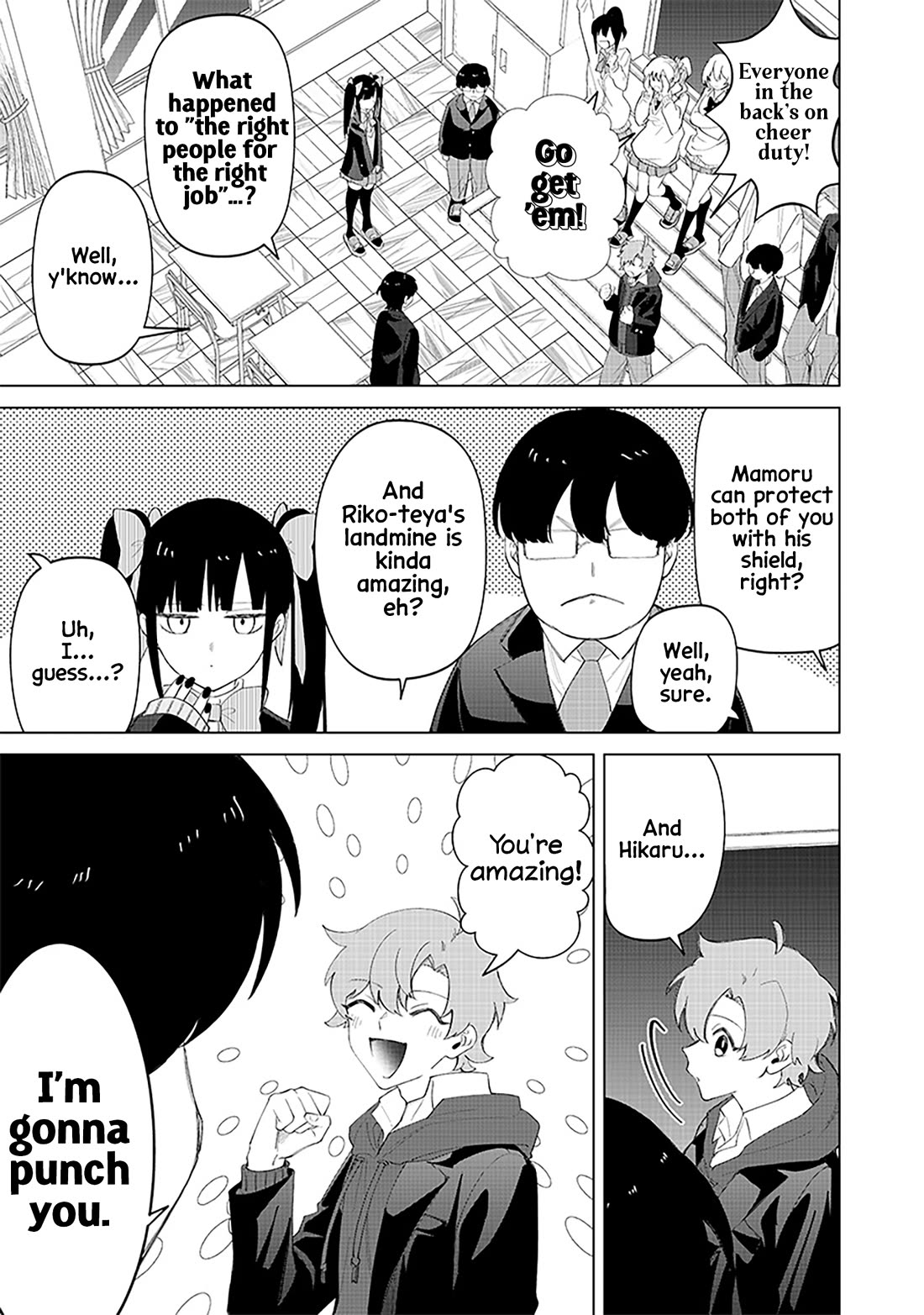 The Gals Who Always Say Insane Things: My Daily Life at a Private Paranormal High School Chapter 18 page 11 - Chapter 18: Falling out kinda deal (2nd half)