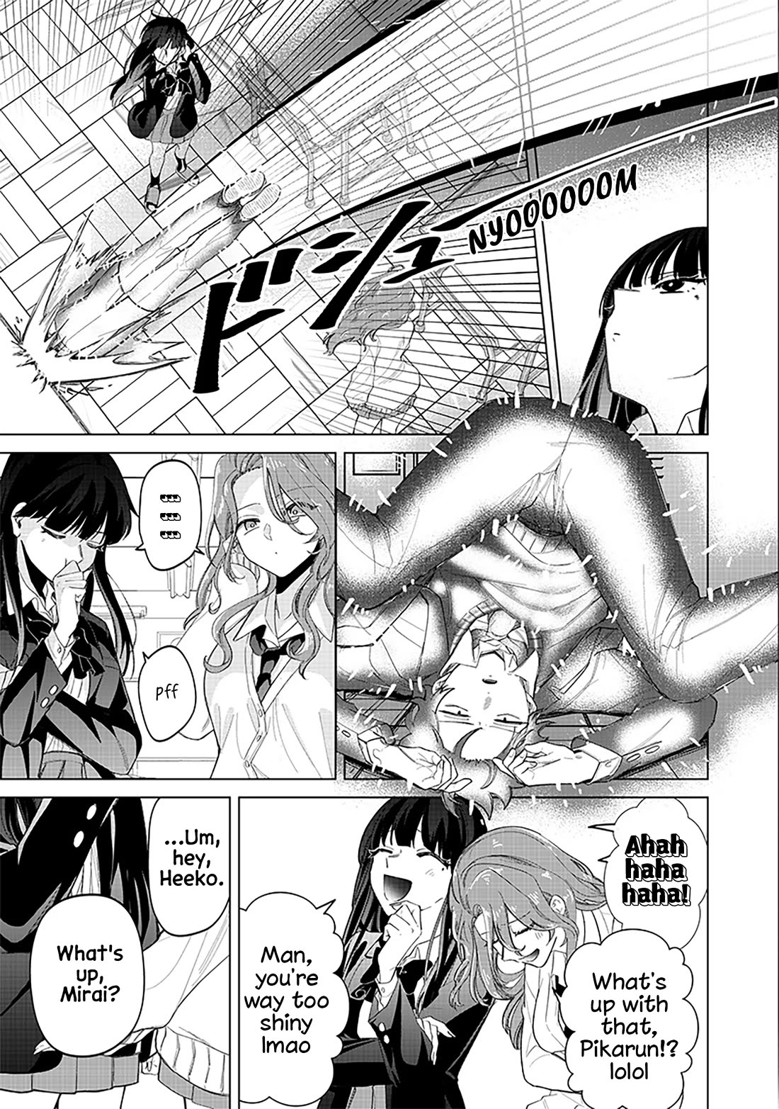 The Gals Who Always Say Insane Things: My Daily Life at a Private Paranormal High School Chapter 18 page 19 - Chapter 18: Falling out kinda deal (2nd half)