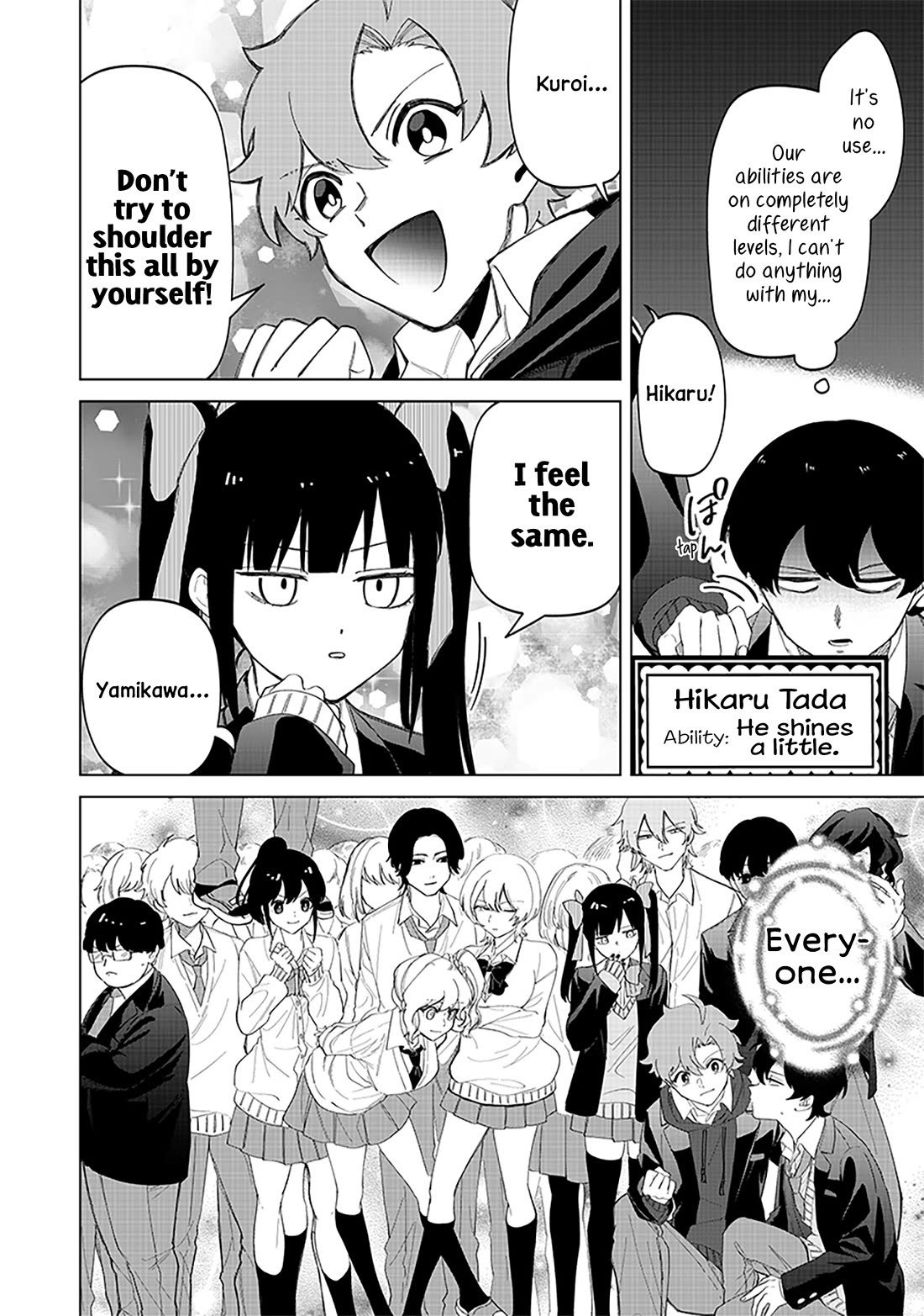 The Gals Who Always Say Insane Things: My Daily Life at a Private Paranormal High School Chapter 18 page 8 - Chapter 18: Falling out kinda deal (2nd half)