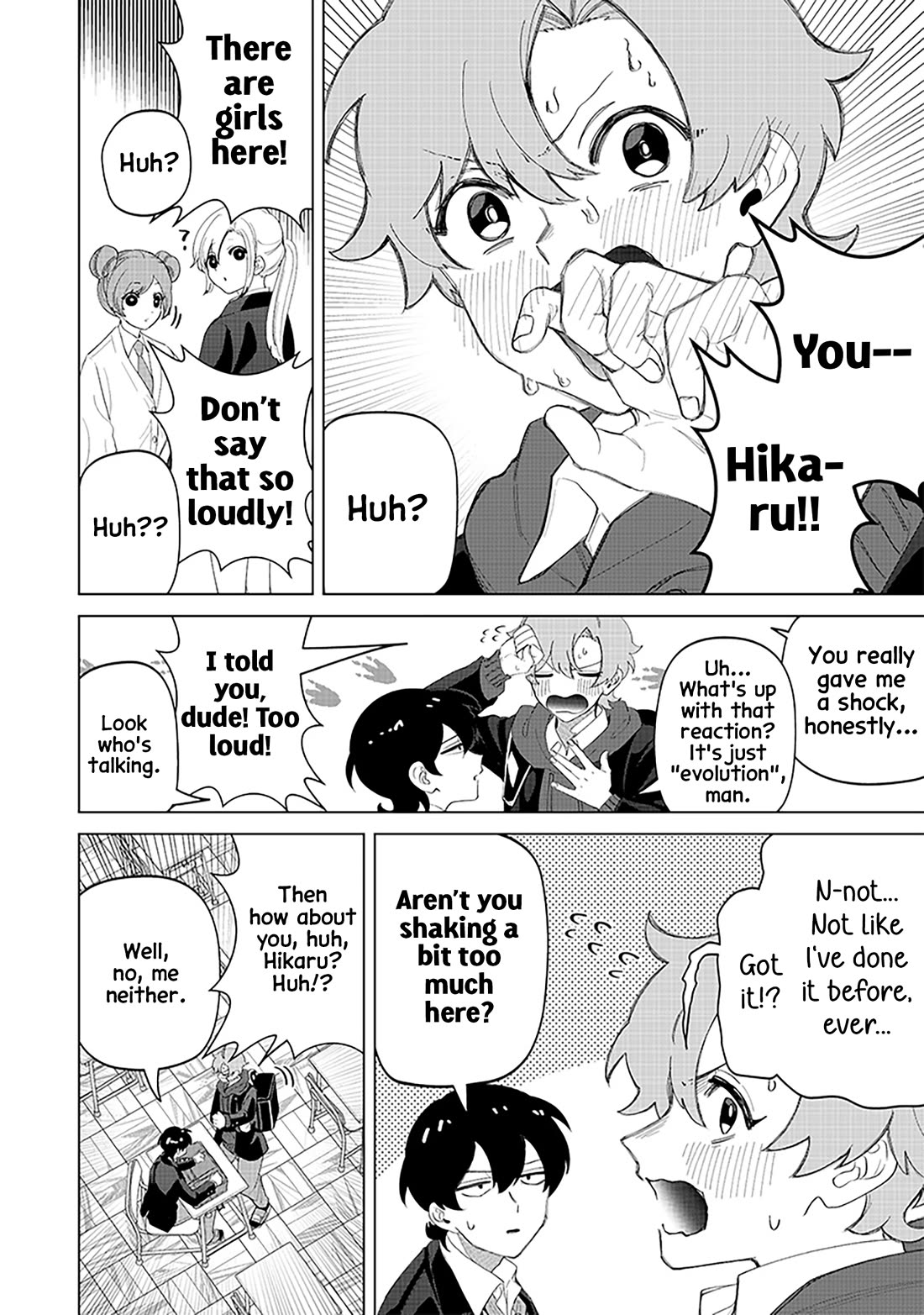 The Gals Who Always Say Insane Things: My Daily Life at a Private Paranormal High School Chapter 19 page 4 - Chapter 19: XXXXXing kinda deal