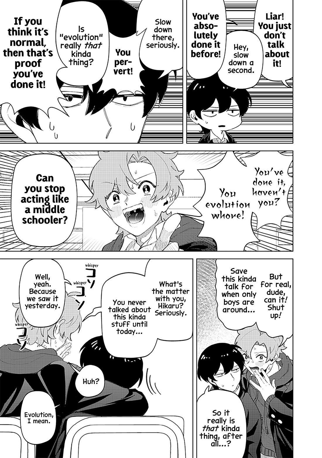 The Gals Who Always Say Insane Things: My Daily Life at a Private Paranormal High School Chapter 19 page 5 - Chapter 19: XXXXXing kinda deal