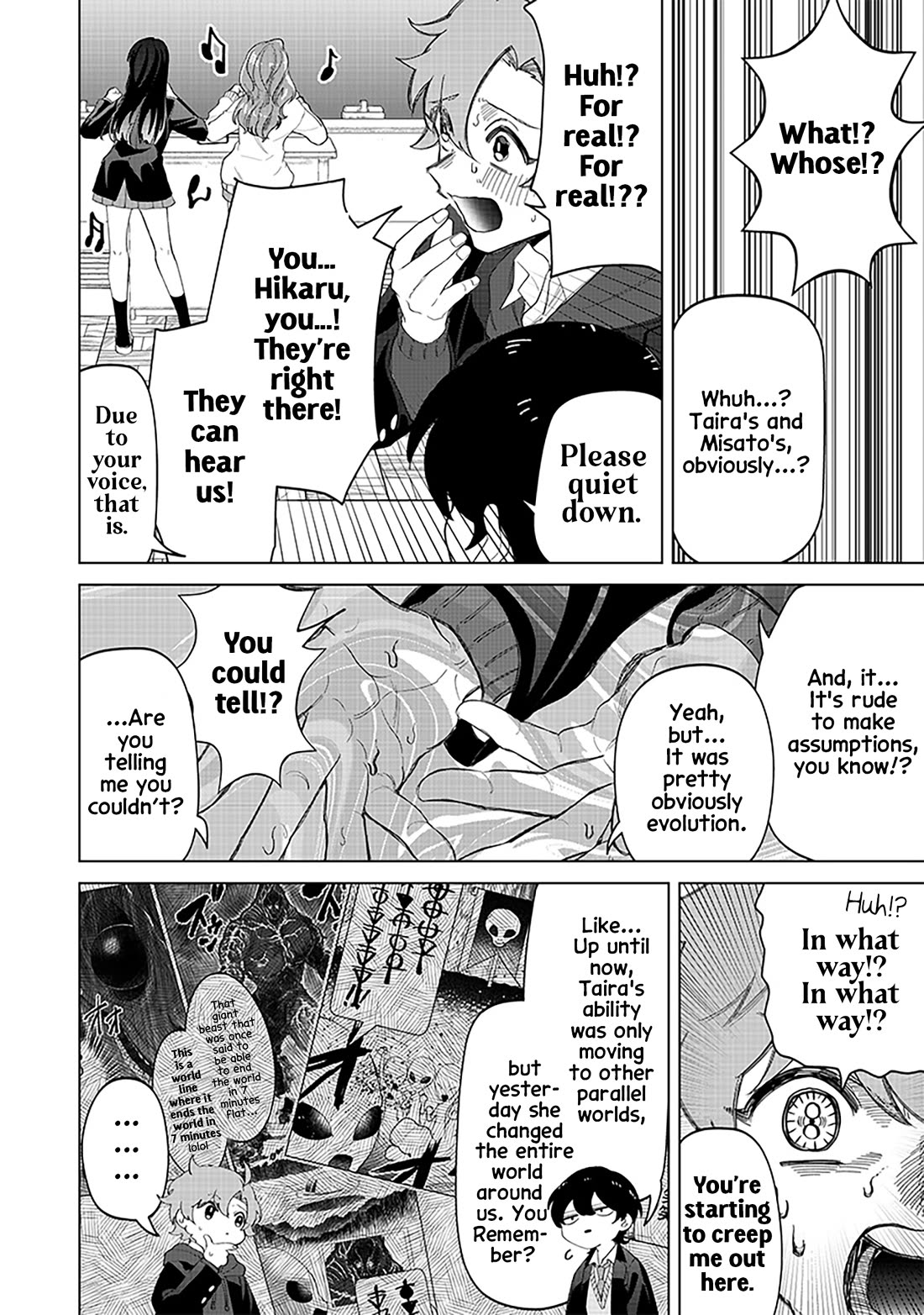 The Gals Who Always Say Insane Things: My Daily Life at a Private Paranormal High School Chapter 19 page 6 - Chapter 19: XXXXXing kinda deal