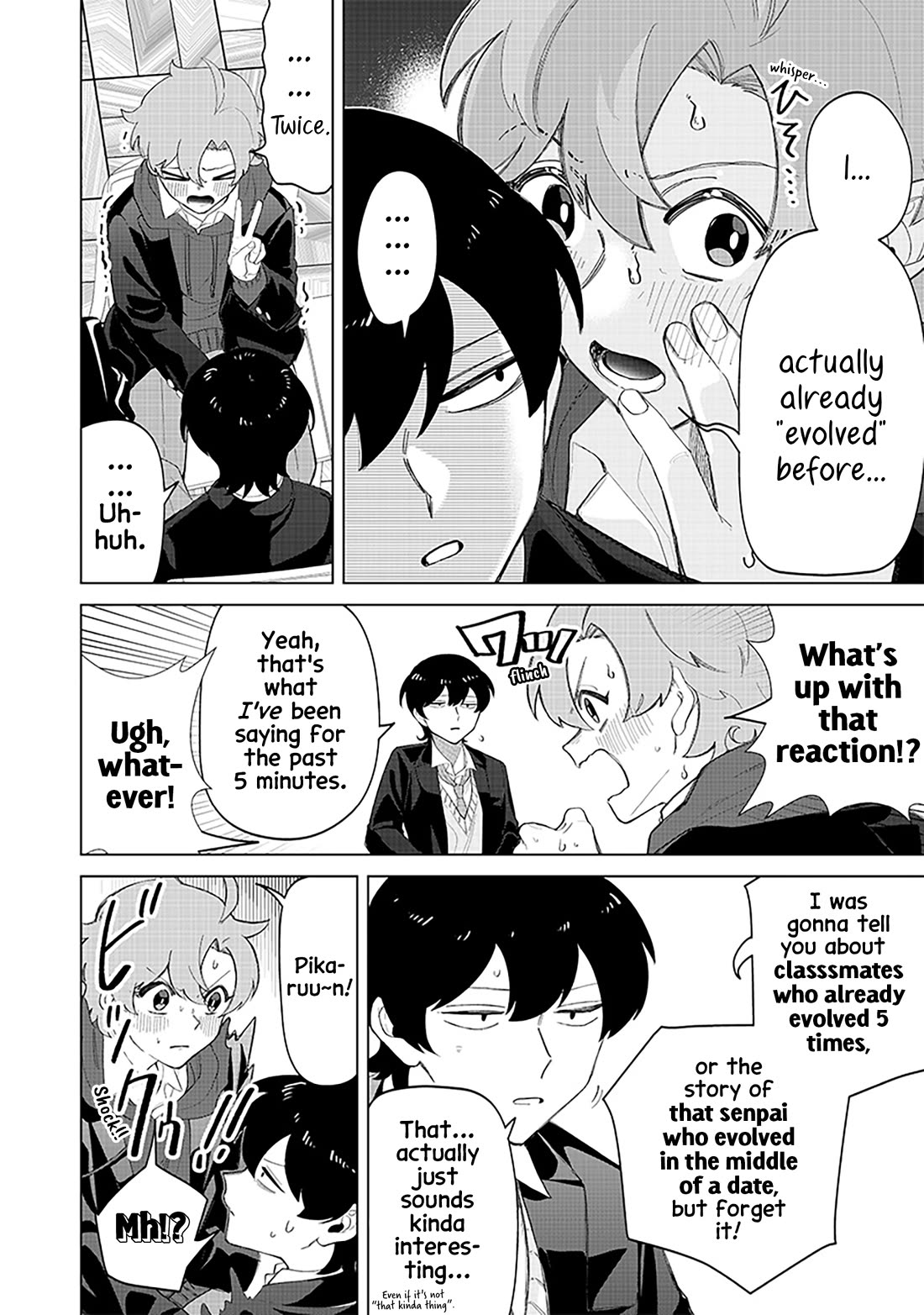 The Gals Who Always Say Insane Things: My Daily Life at a Private Paranormal High School Chapter 19 page 8 - Chapter 19: XXXXXing kinda deal