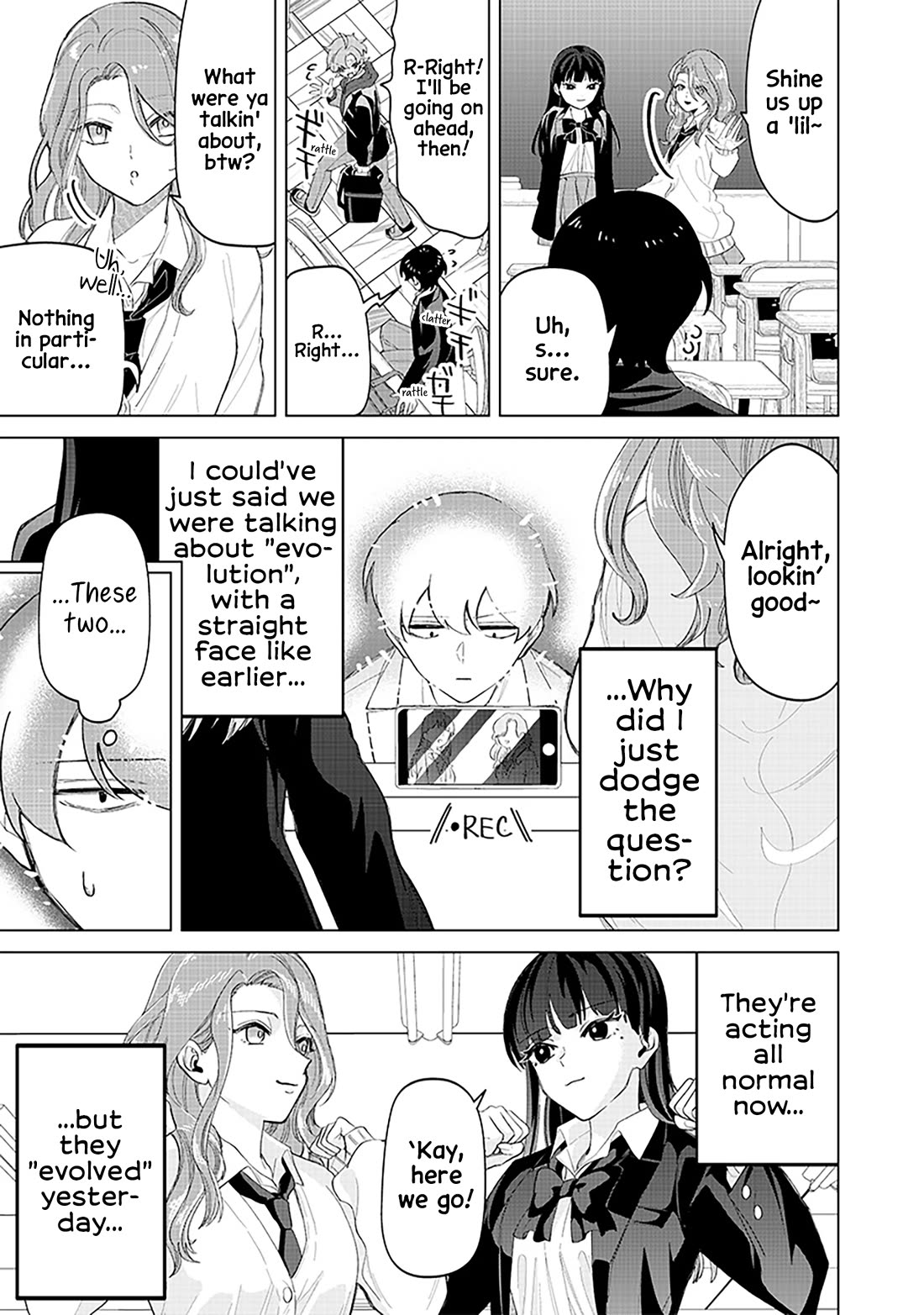 The Gals Who Always Say Insane Things: My Daily Life at a Private Paranormal High School Chapter 19 page 9 - Chapter 19: XXXXXing kinda deal