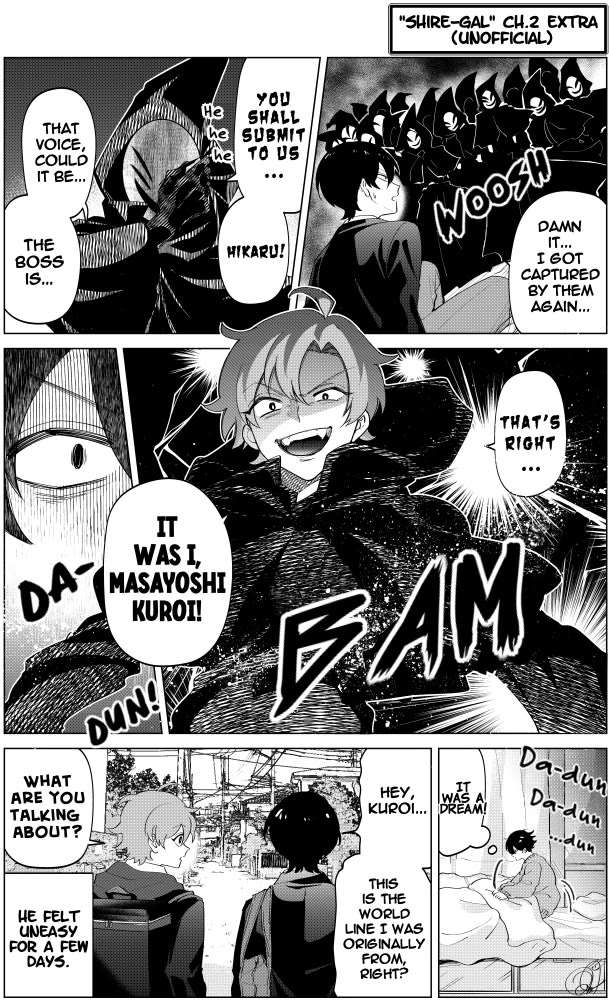 The Gals Who Always Say Insane Things: My Daily Life at a Private Paranormal High School Chapter 2.5 page 1 - Chapter 2.5: Ch. 2 Twitter Omake