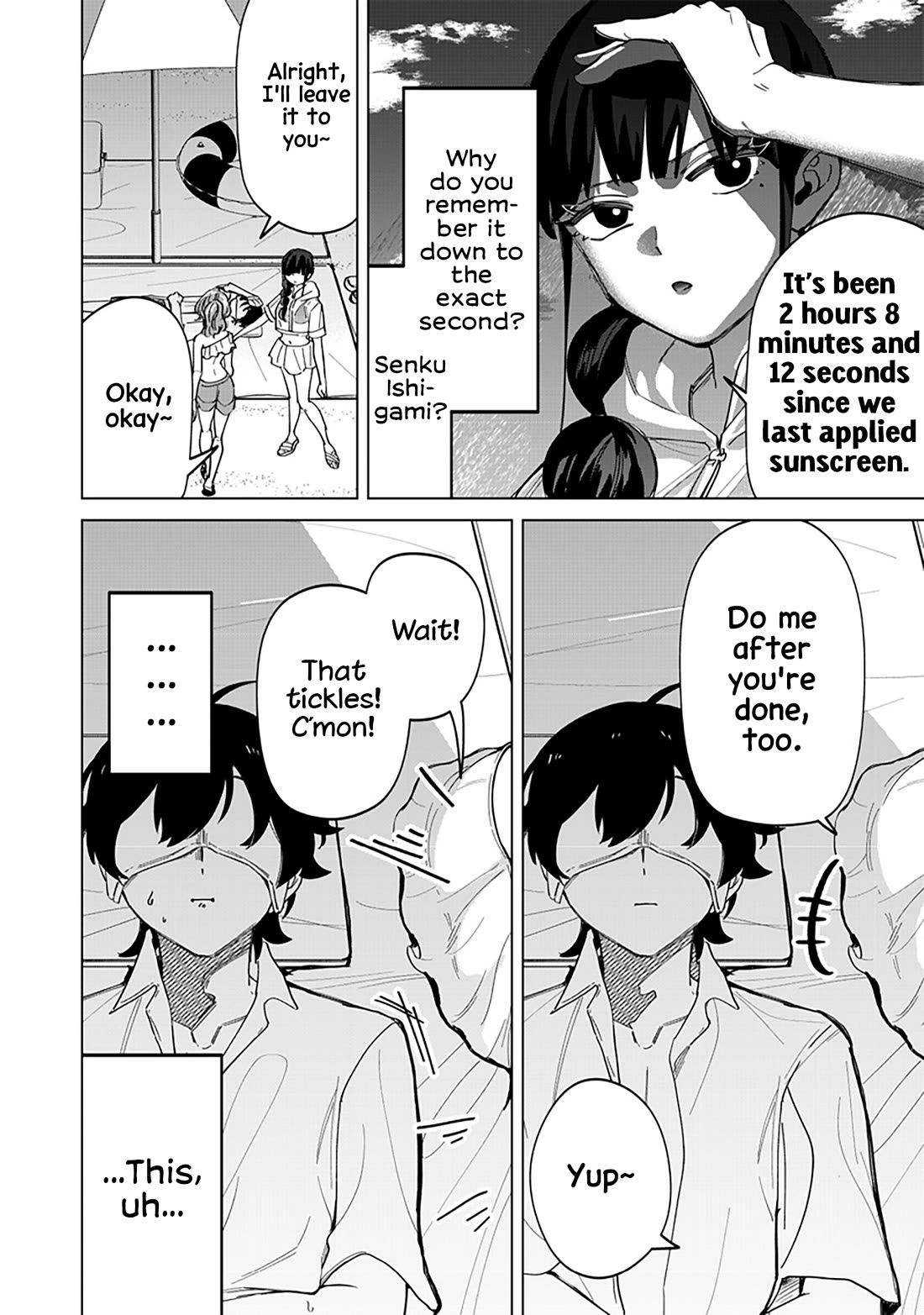 The Gals Who Always Say Insane Things: My Daily Life at a Private Paranormal High School Chapter 21 page 10 - Chapter 21: Summer kinda deal