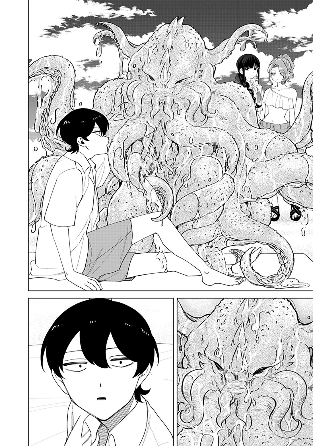 The Gals Who Always Say Insane Things: My Daily Life at a Private Paranormal High School Chapter 21 page 12 - Chapter 21: Summer kinda deal