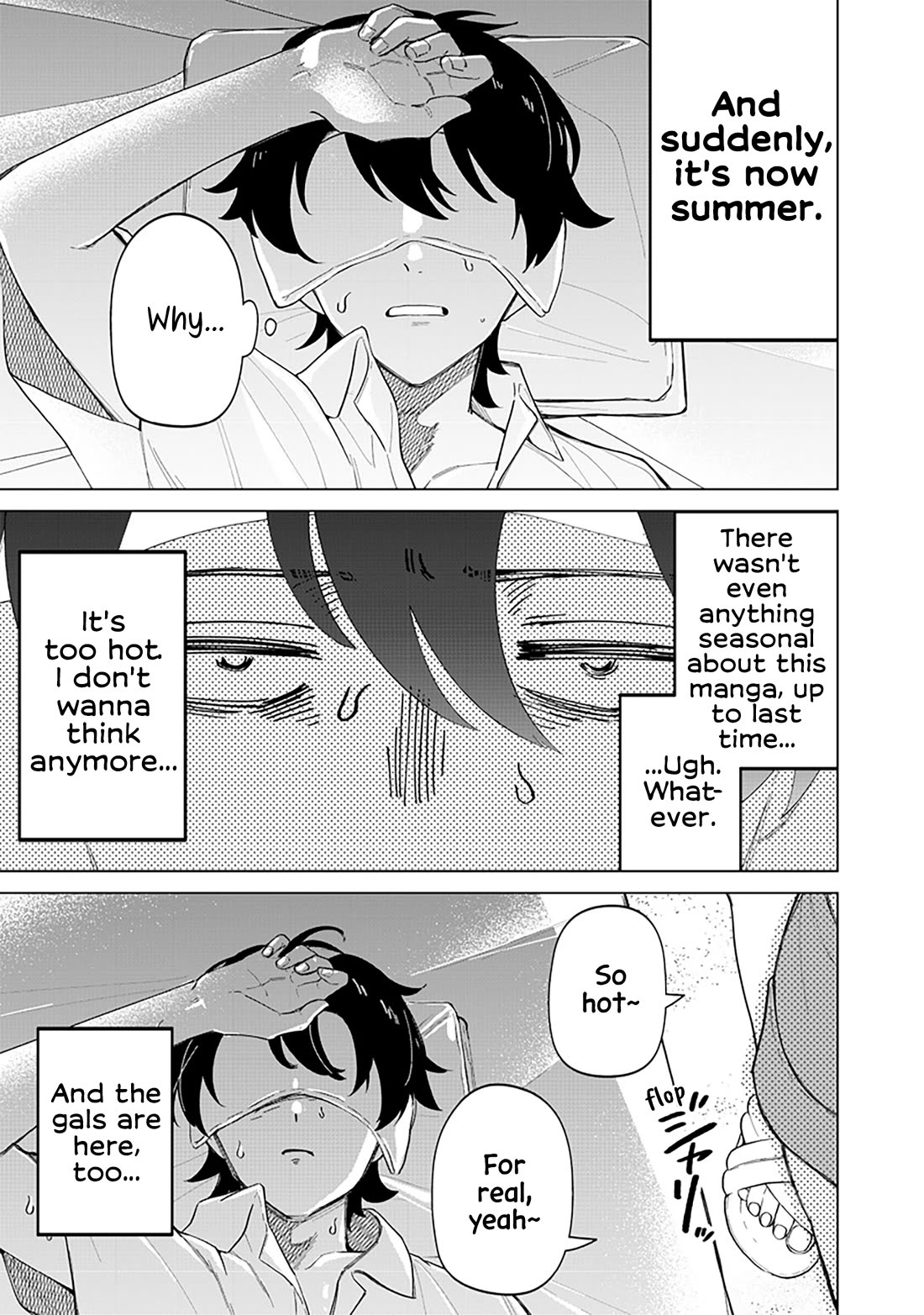 The Gals Who Always Say Insane Things: My Daily Life at a Private Paranormal High School Chapter 21 page 3 - Chapter 21: Summer kinda deal