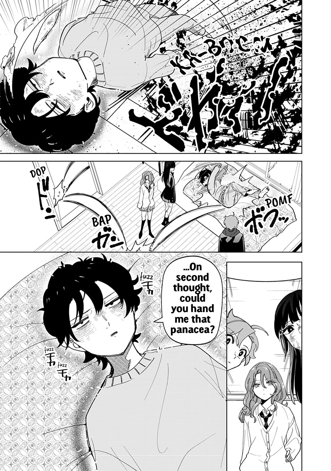 The Gals Who Always Say Insane Things: My Daily Life at a Private Paranormal High School Chapter 22 page 15 - Chapter 22: Catching a cold kinda deal