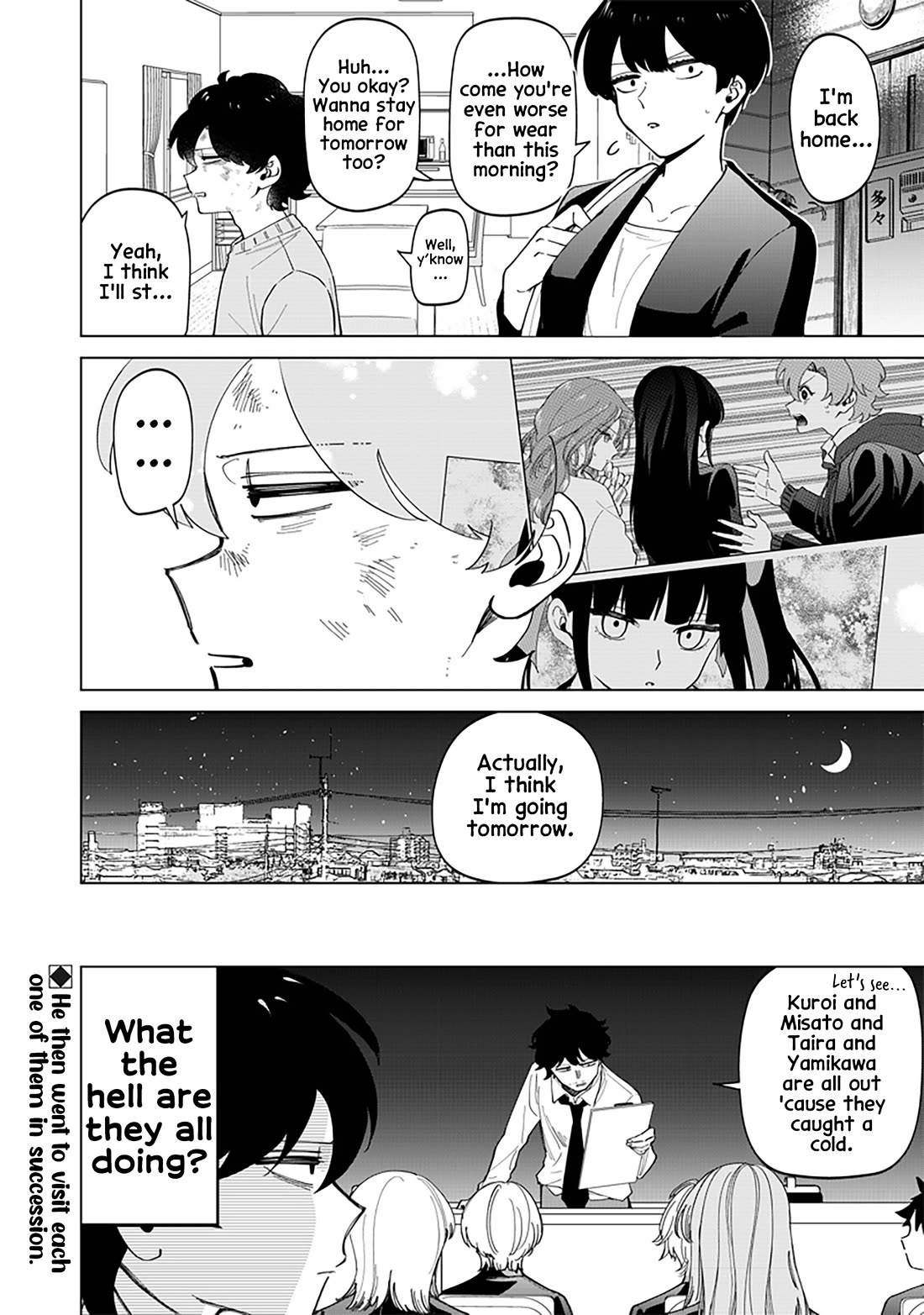 The Gals Who Always Say Insane Things: My Daily Life at a Private Paranormal High School Chapter 22 page 16 - Chapter 22: Catching a cold kinda deal