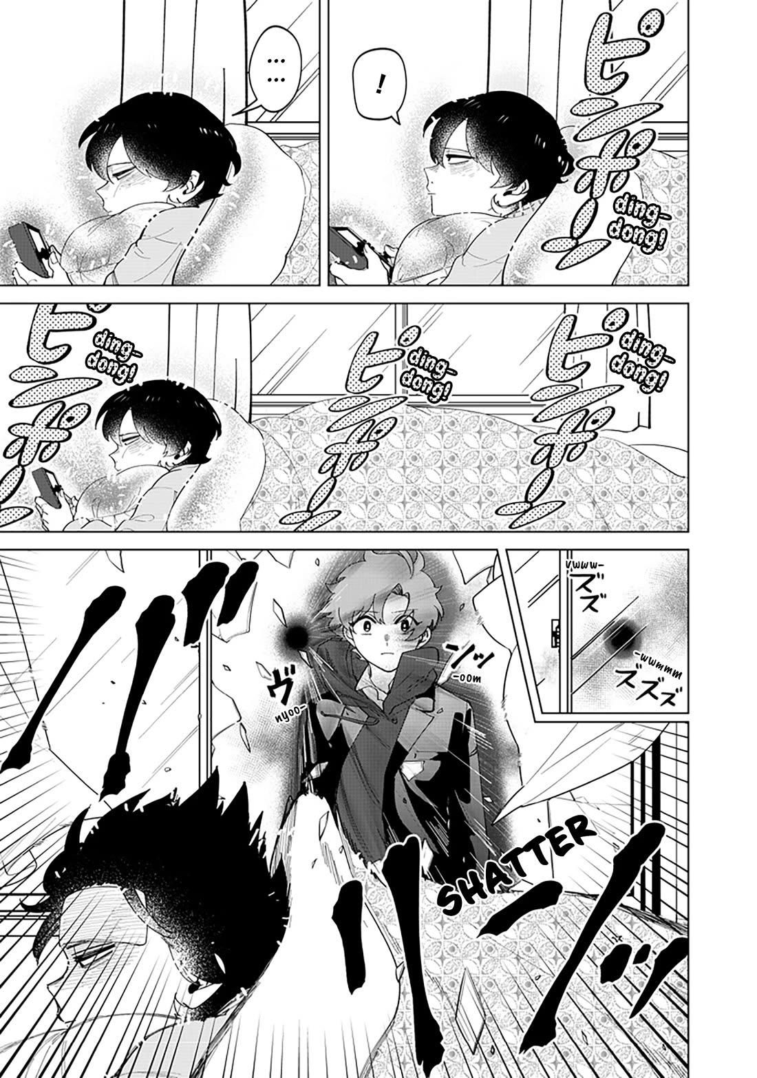 The Gals Who Always Say Insane Things: My Daily Life at a Private Paranormal High School Chapter 22 page 3 - Chapter 22: Catching a cold kinda deal