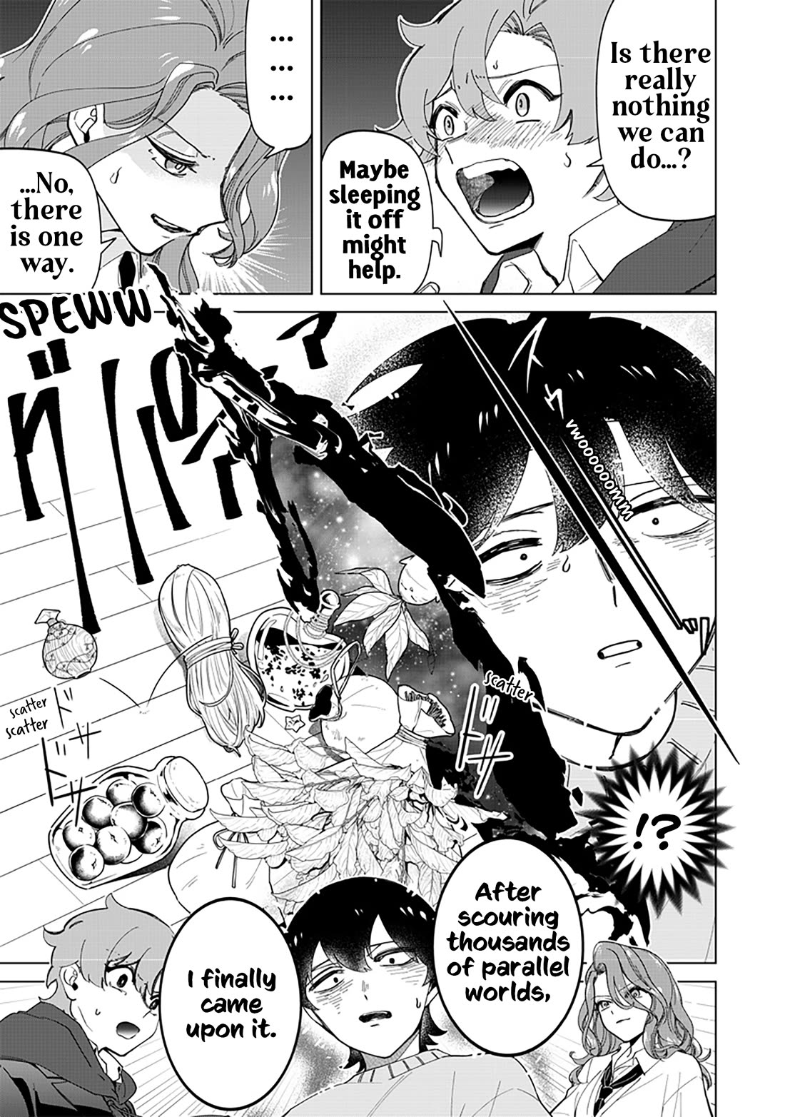 The Gals Who Always Say Insane Things: My Daily Life at a Private Paranormal High School Chapter 22 page 9 - Chapter 22: Catching a cold kinda deal