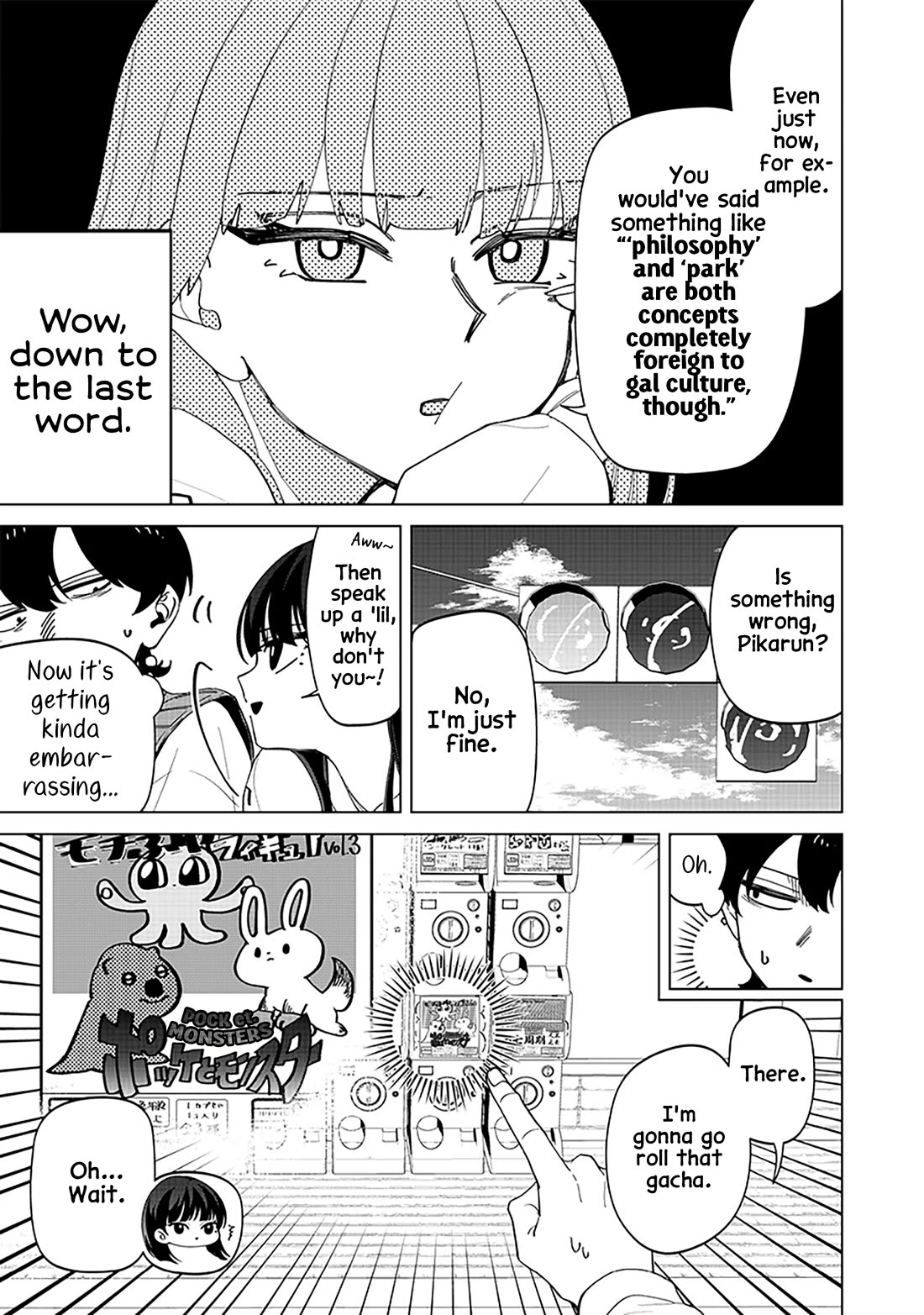 The Gals Who Always Say Insane Things: My Daily Life at a Private Paranormal High School Chapter 23 page 11 - Chapter 23: Chance meeting kinda deal