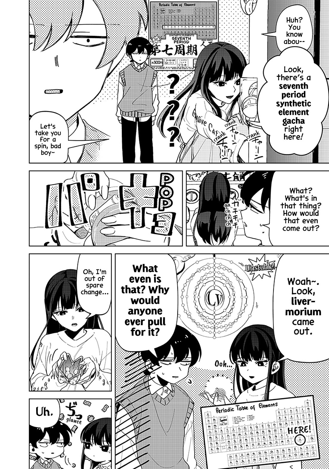 The Gals Who Always Say Insane Things: My Daily Life at a Private Paranormal High School Chapter 23 page 12 - Chapter 23: Chance meeting kinda deal