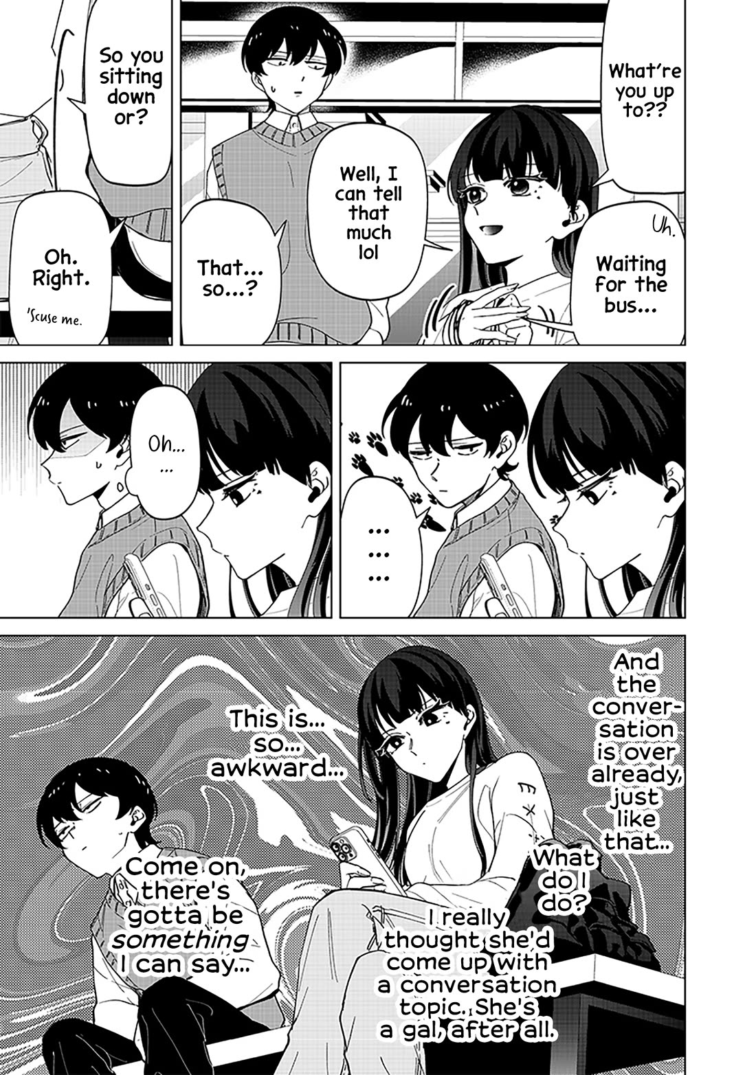 The Gals Who Always Say Insane Things: My Daily Life at a Private Paranormal High School Chapter 23 page 7 - Chapter 23: Chance meeting kinda deal