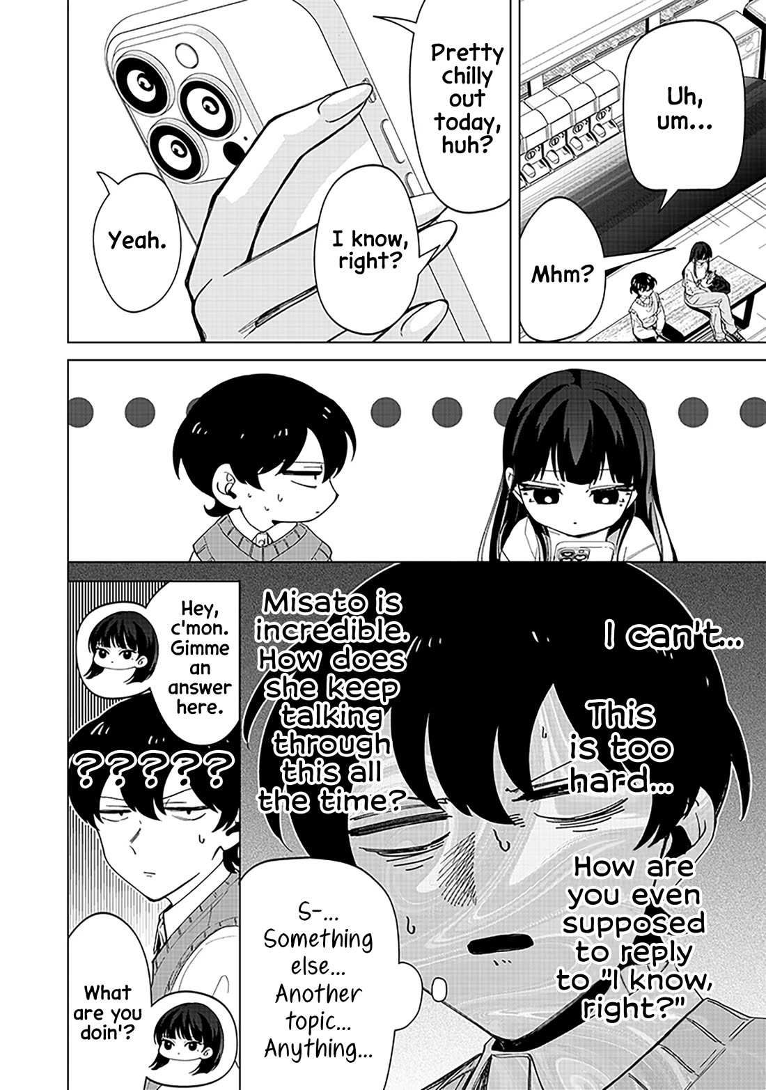 The Gals Who Always Say Insane Things: My Daily Life at a Private Paranormal High School Chapter 23 page 8 - Chapter 23: Chance meeting kinda deal