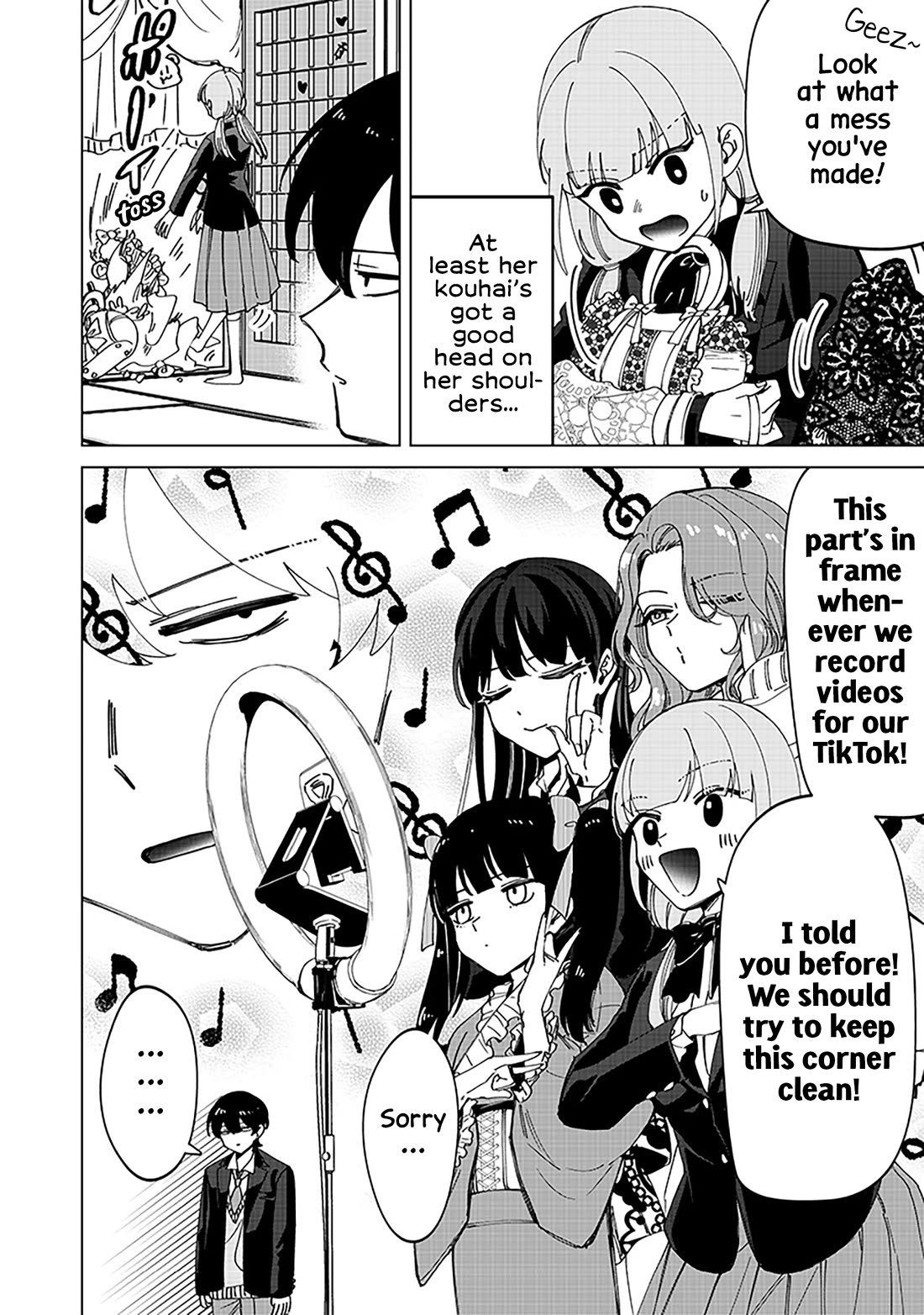 The Gals Who Always Say Insane Things: My Daily Life at a Private Paranormal High School Chapter 24.2 page 11 - Chapter 24.2: Many more different kinds of deals (2nd half)
