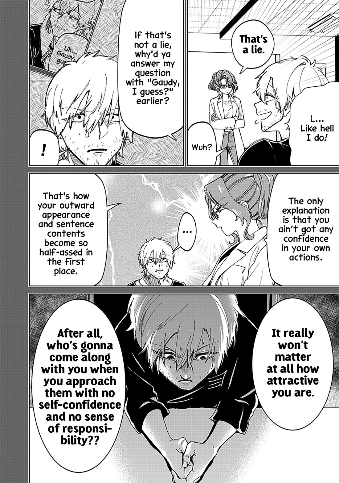 The Gals Who Always Say Insane Things: My Daily Life at a Private Paranormal High School Chapter 25 page 12 - Chapter 25: Life changing from hitting on girls kinda deal