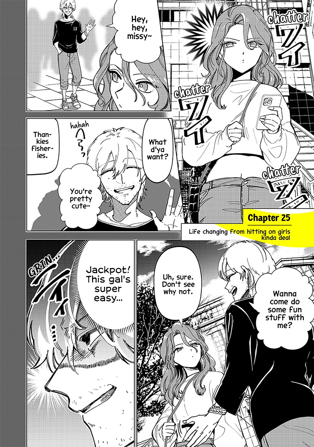 The Gals Who Always Say Insane Things: My Daily Life at a Private Paranormal High School Chapter 25 page 2 - Chapter 25: Life changing from hitting on girls kinda deal