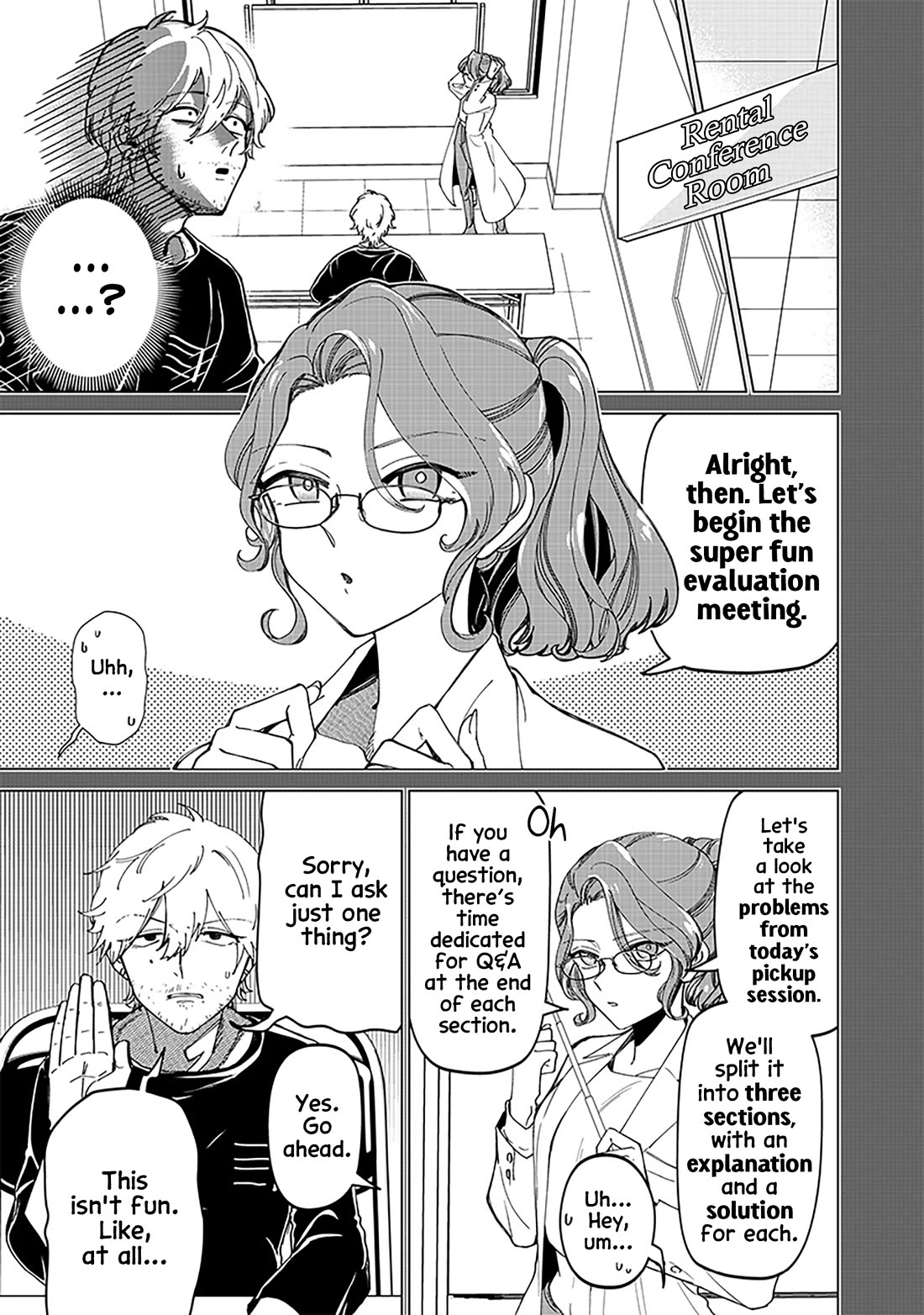 The Gals Who Always Say Insane Things: My Daily Life at a Private Paranormal High School Chapter 25 page 3 - Chapter 25: Life changing from hitting on girls kinda deal