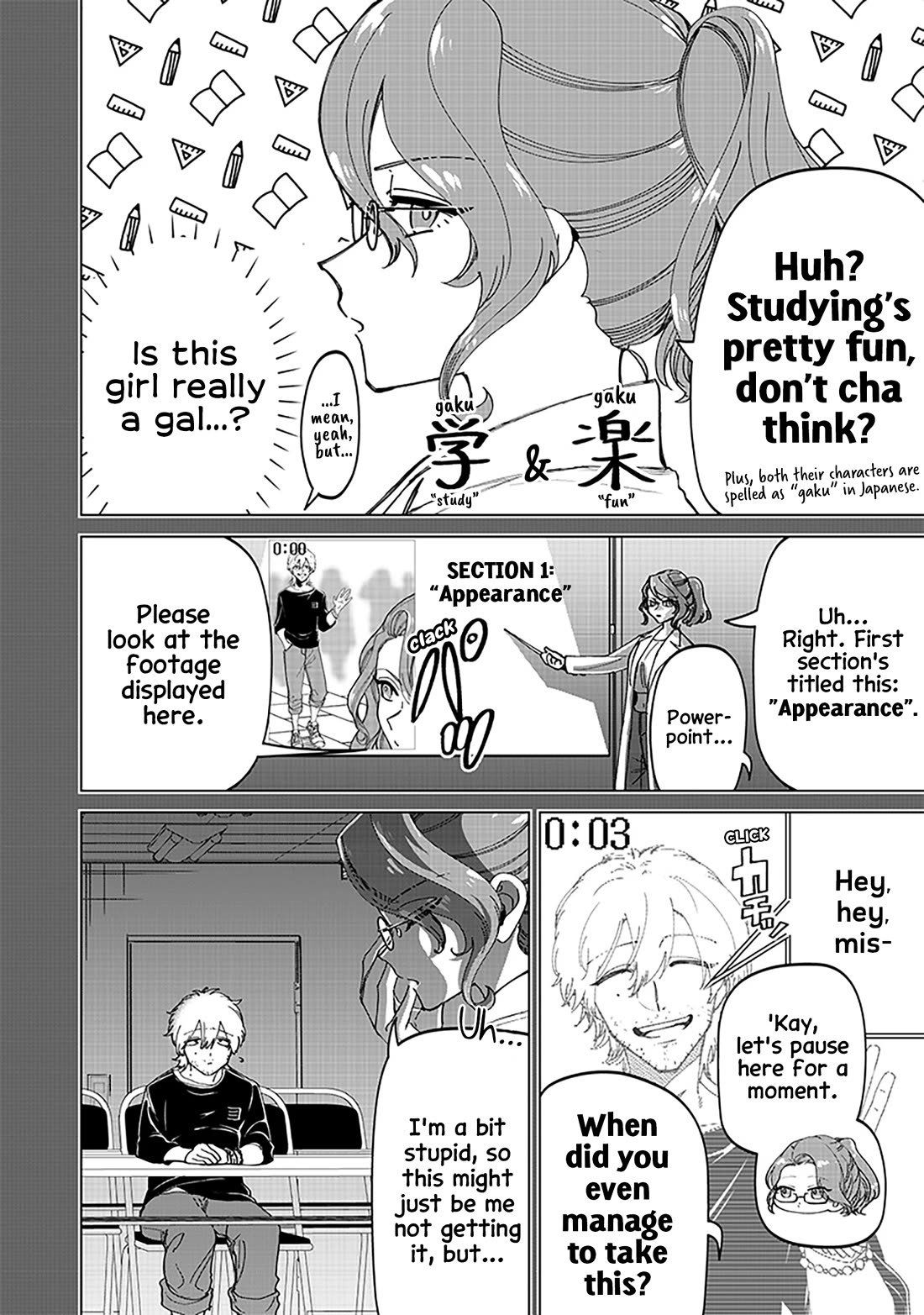 The Gals Who Always Say Insane Things: My Daily Life at a Private Paranormal High School Chapter 25 page 4 - Chapter 25: Life changing from hitting on girls kinda deal