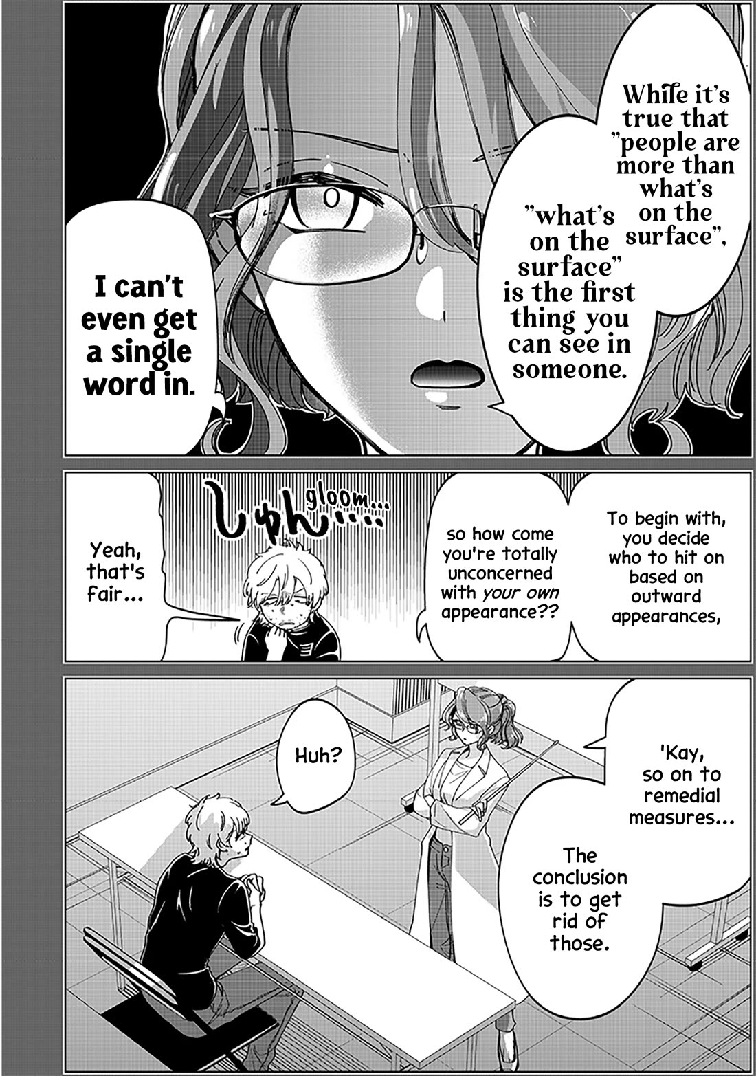The Gals Who Always Say Insane Things: My Daily Life at a Private Paranormal High School Chapter 25 page 6 - Chapter 25: Life changing from hitting on girls kinda deal