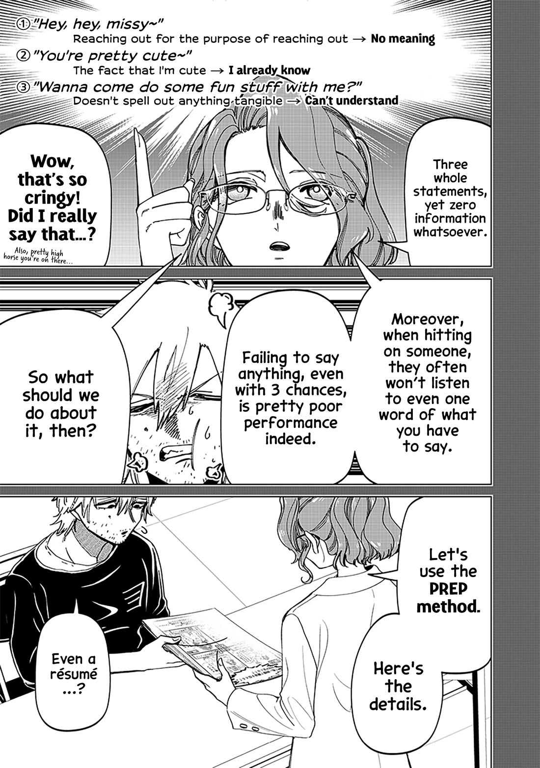 The Gals Who Always Say Insane Things: My Daily Life at a Private Paranormal High School Chapter 25 page 9 - Chapter 25: Life changing from hitting on girls kinda deal